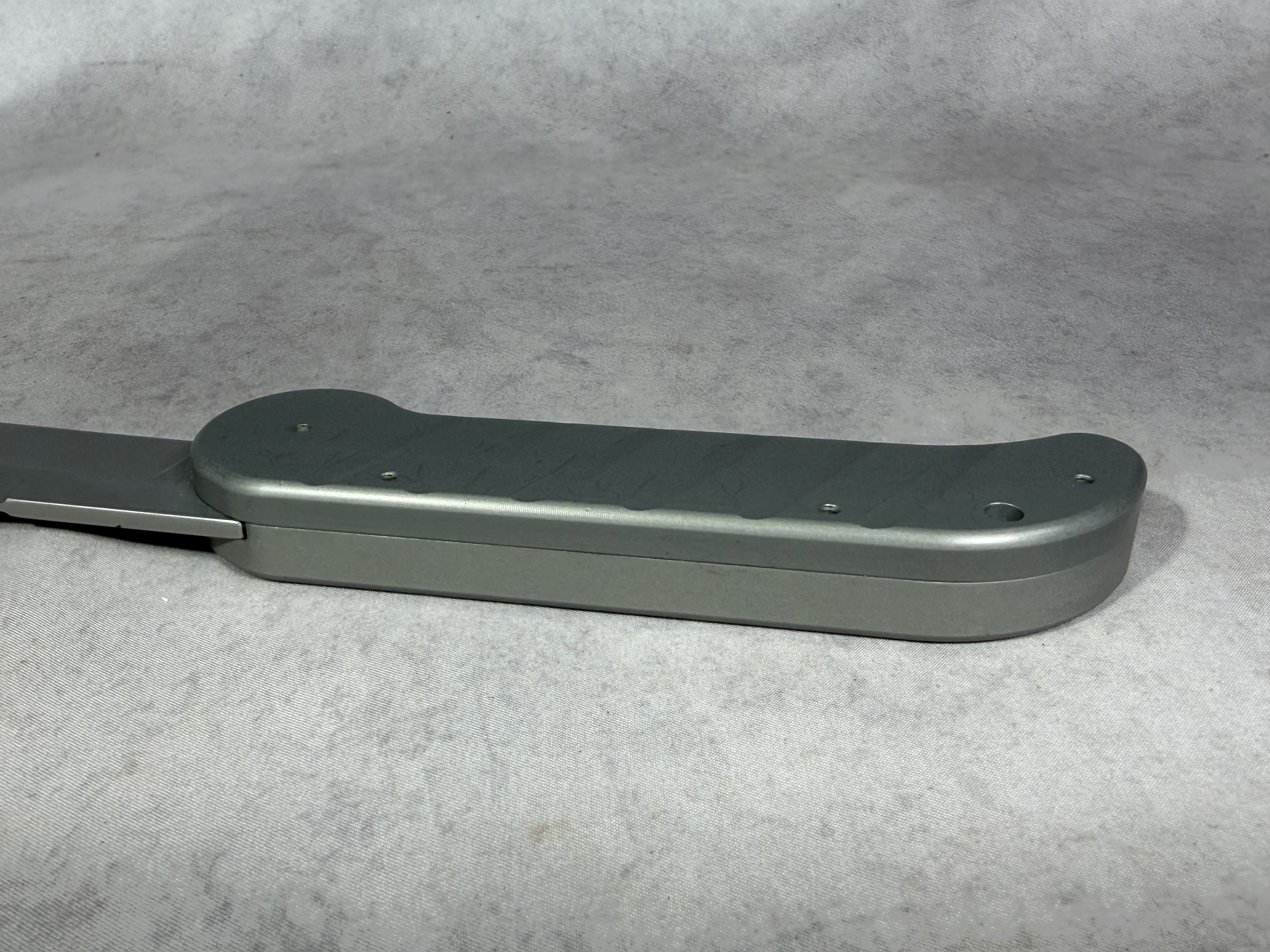 Sterile Navy SEAL Black Knife Side Opening Automatic Folding Knife