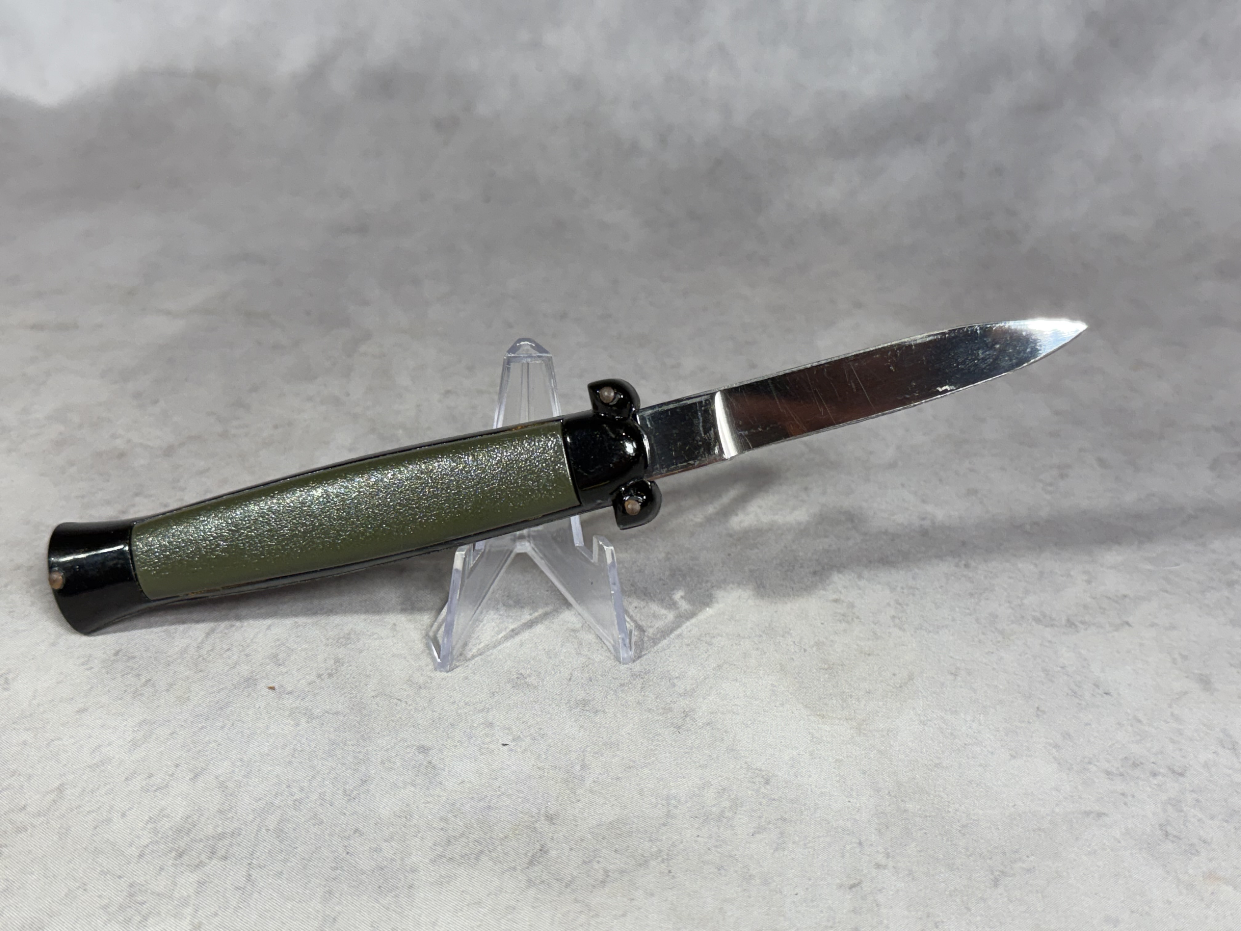 NATO Military Automatic Side-Opening Folding Knife Made in Korea