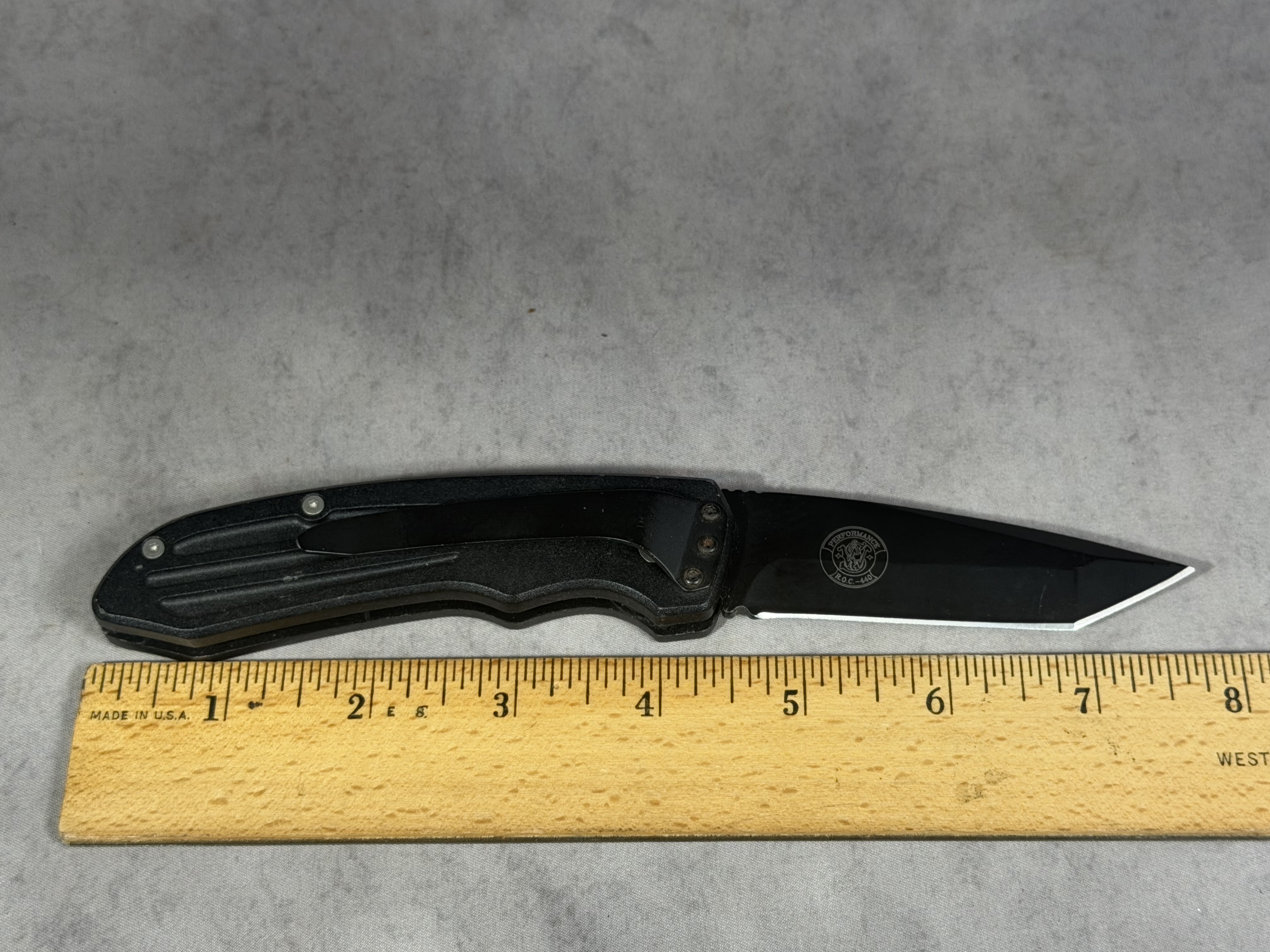 Smith & Wesson Extreme Ops Performance Automatic Tanto Folding Knife