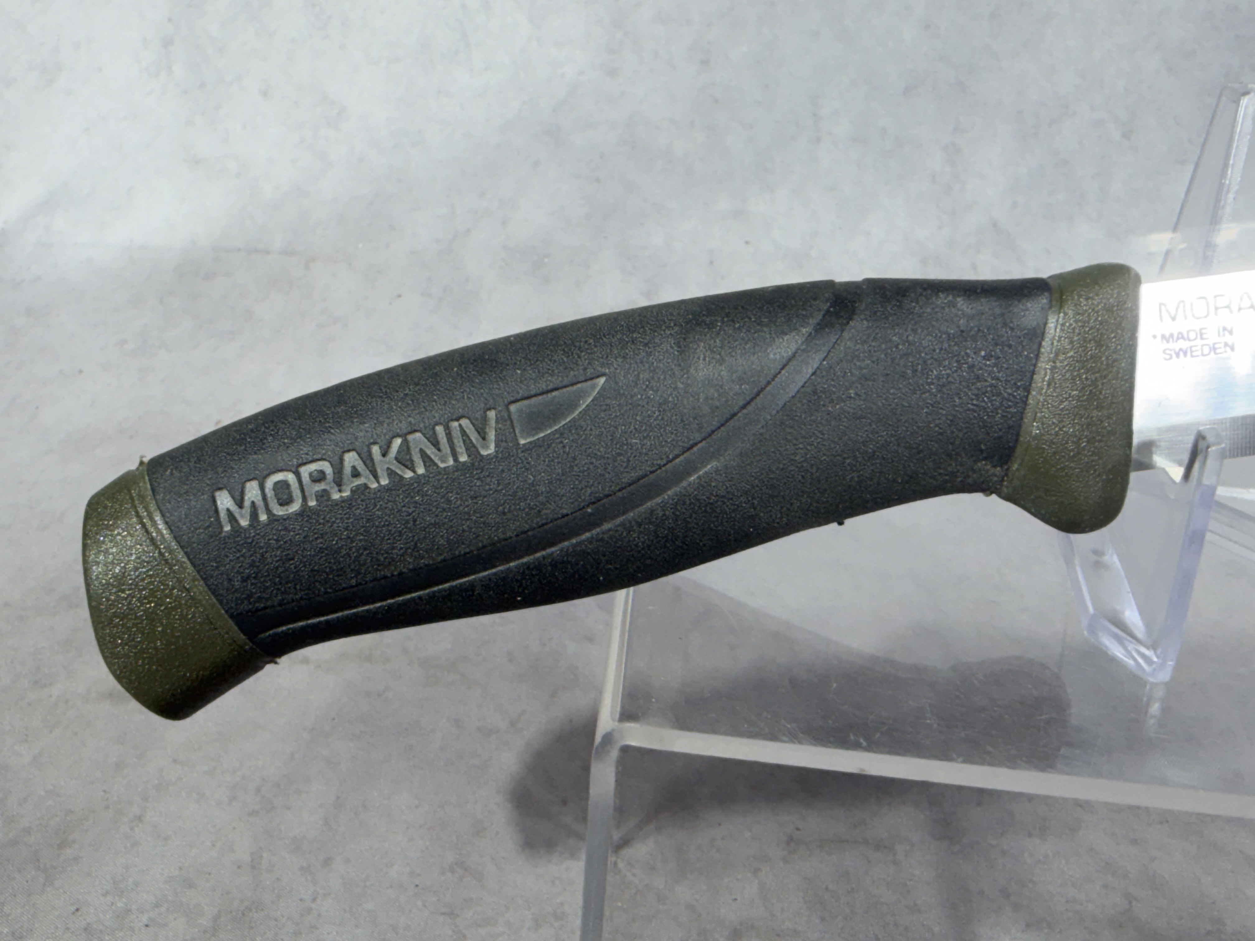 Morakniv Companion MG Carbon Steel Fixed Blade Utility Knife and Sheath