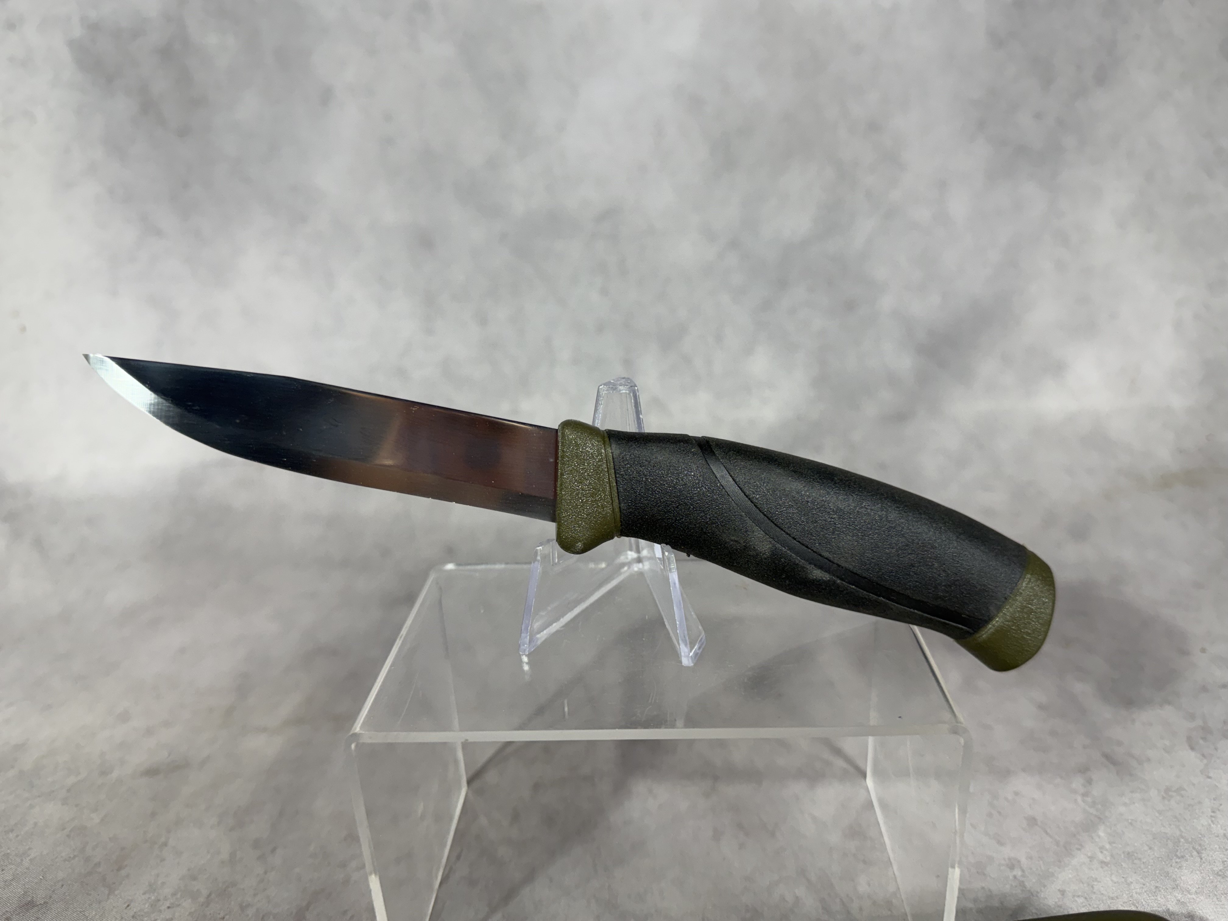 Morakniv Companion MG Carbon Steel Fixed Blade Utility Knife and Sheath