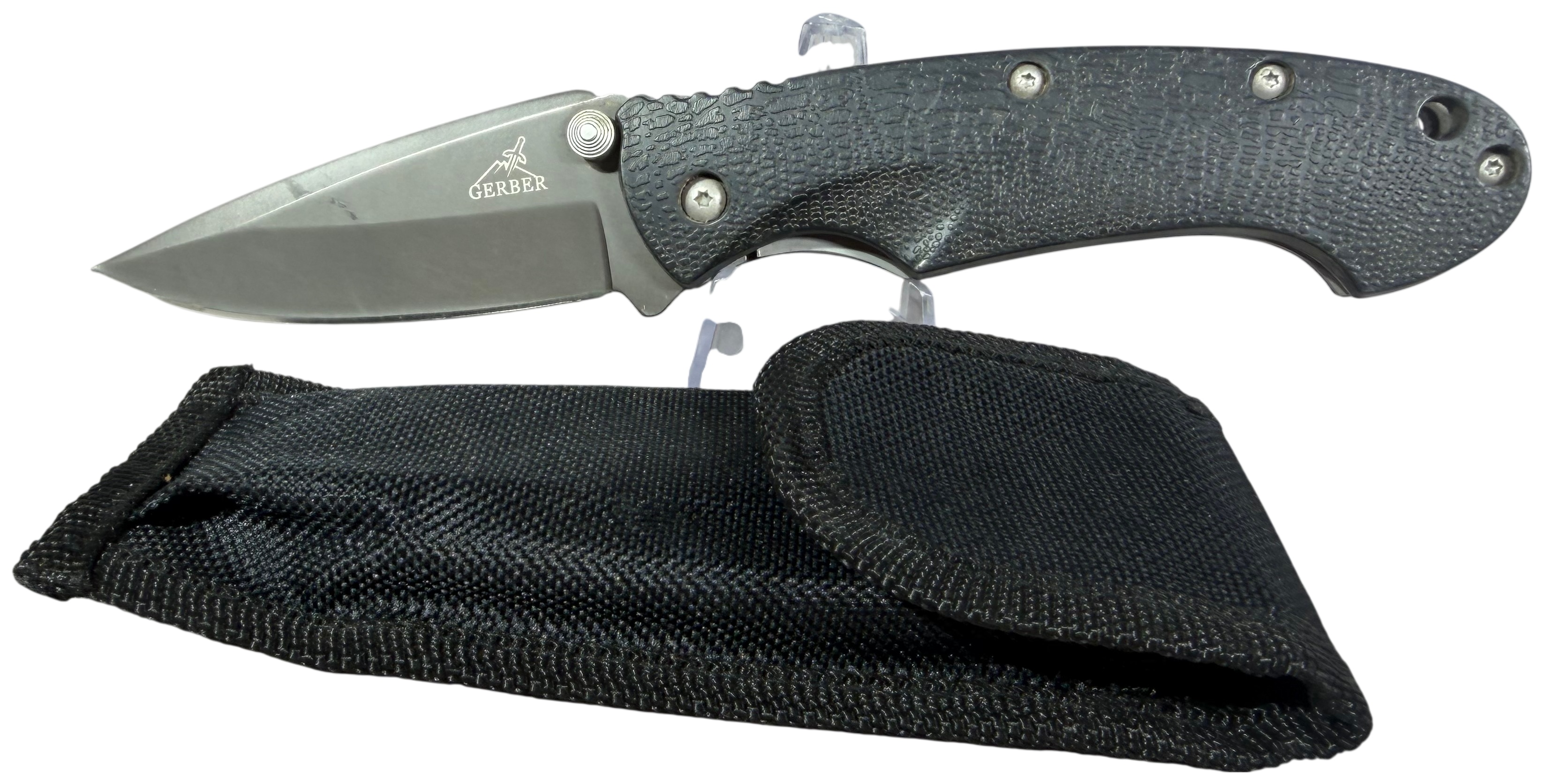 Gerber Profile Folding Pocket Knife with Nylon Sheath