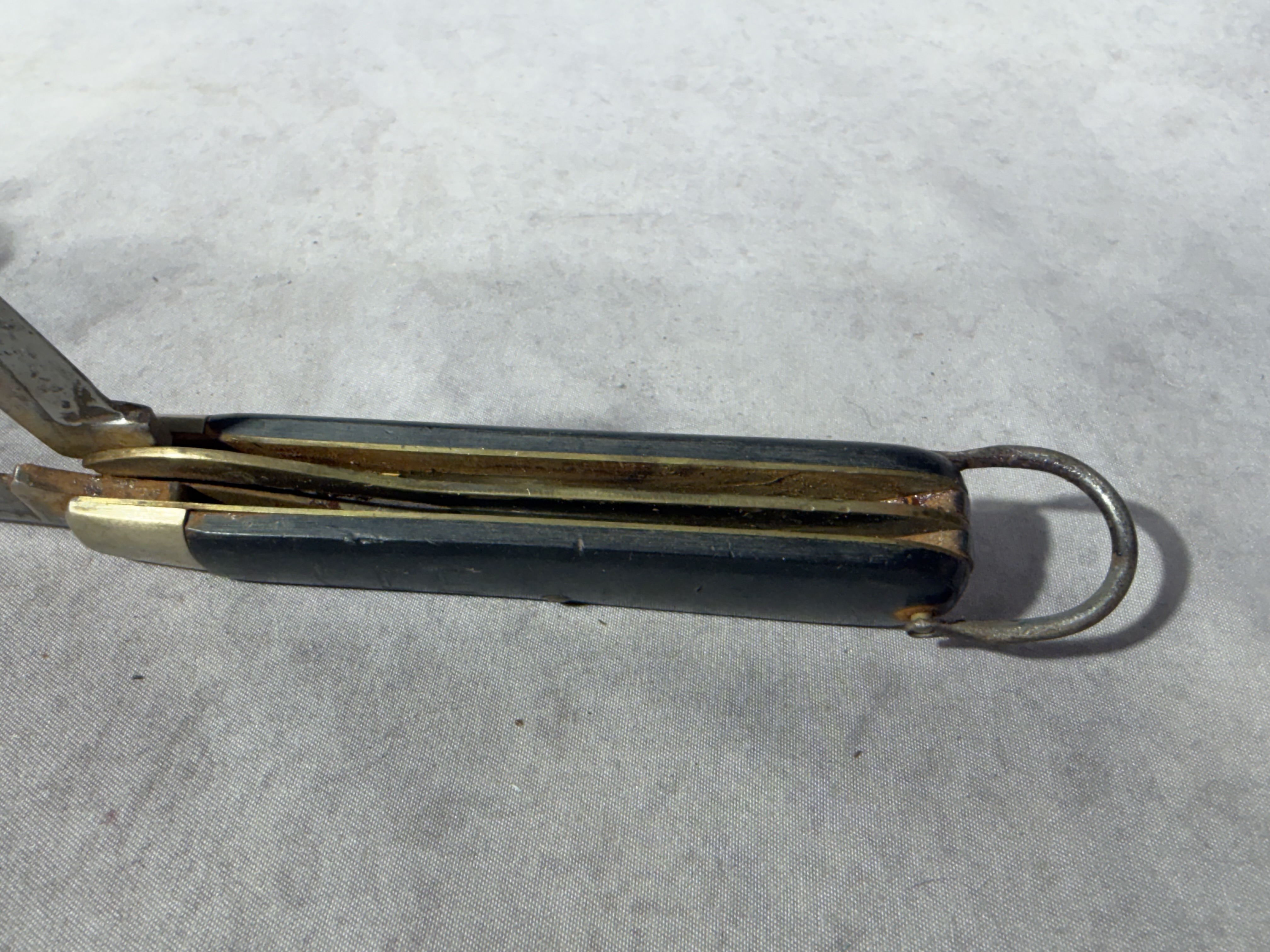 Vintage Camillus New York 2 Blade Electrician Folding Pocket Knife