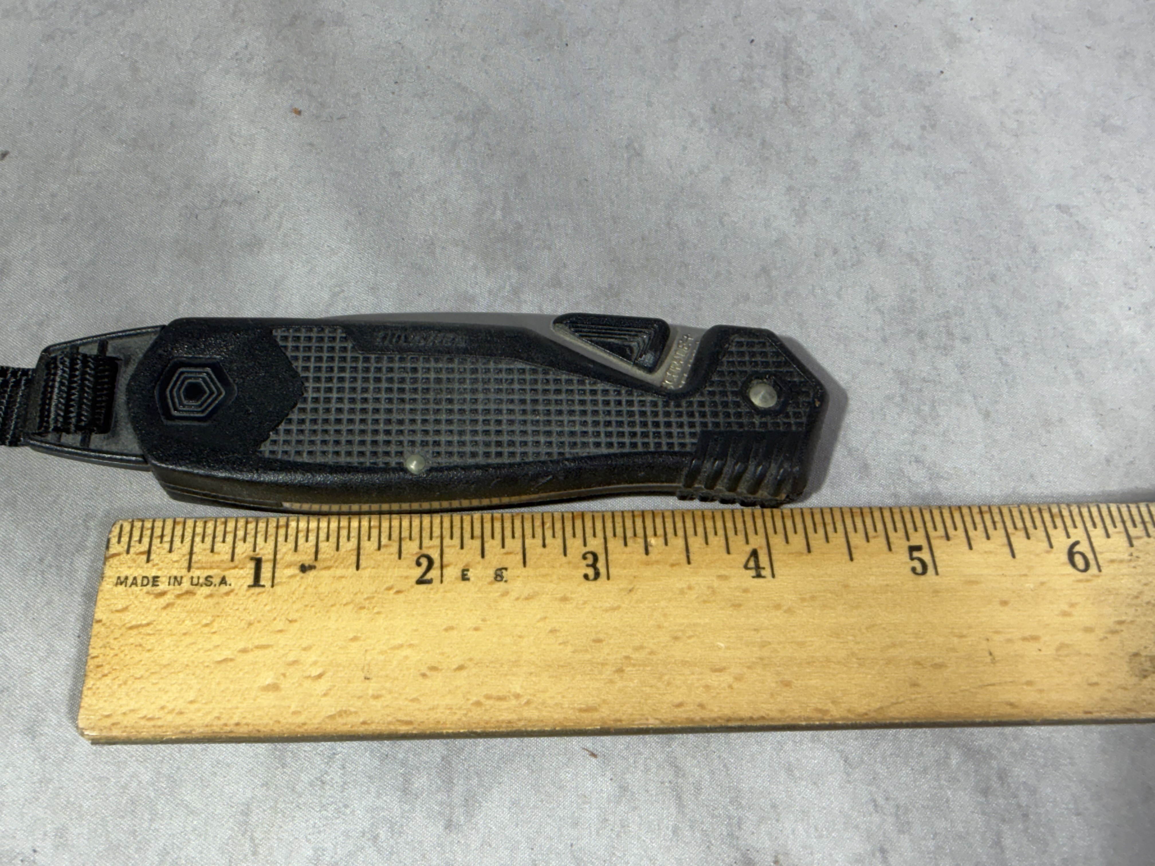 Schrade CH7 Cliphanger Folding Pocket Knife with Original Lanyard
