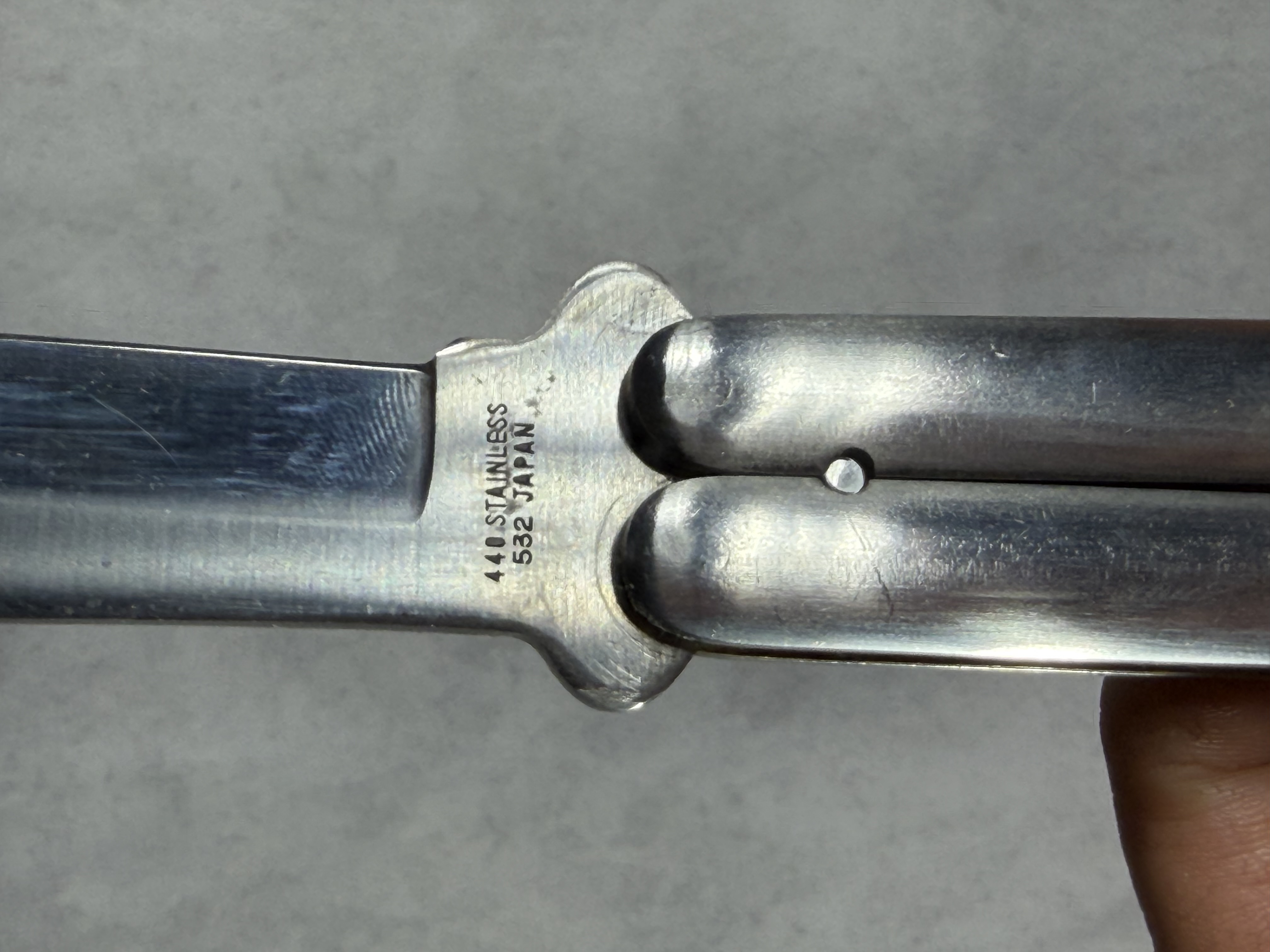 Four Folding and Fixed Blade Knives including Valor Ninja Balisong and Solingen Multi-Tool