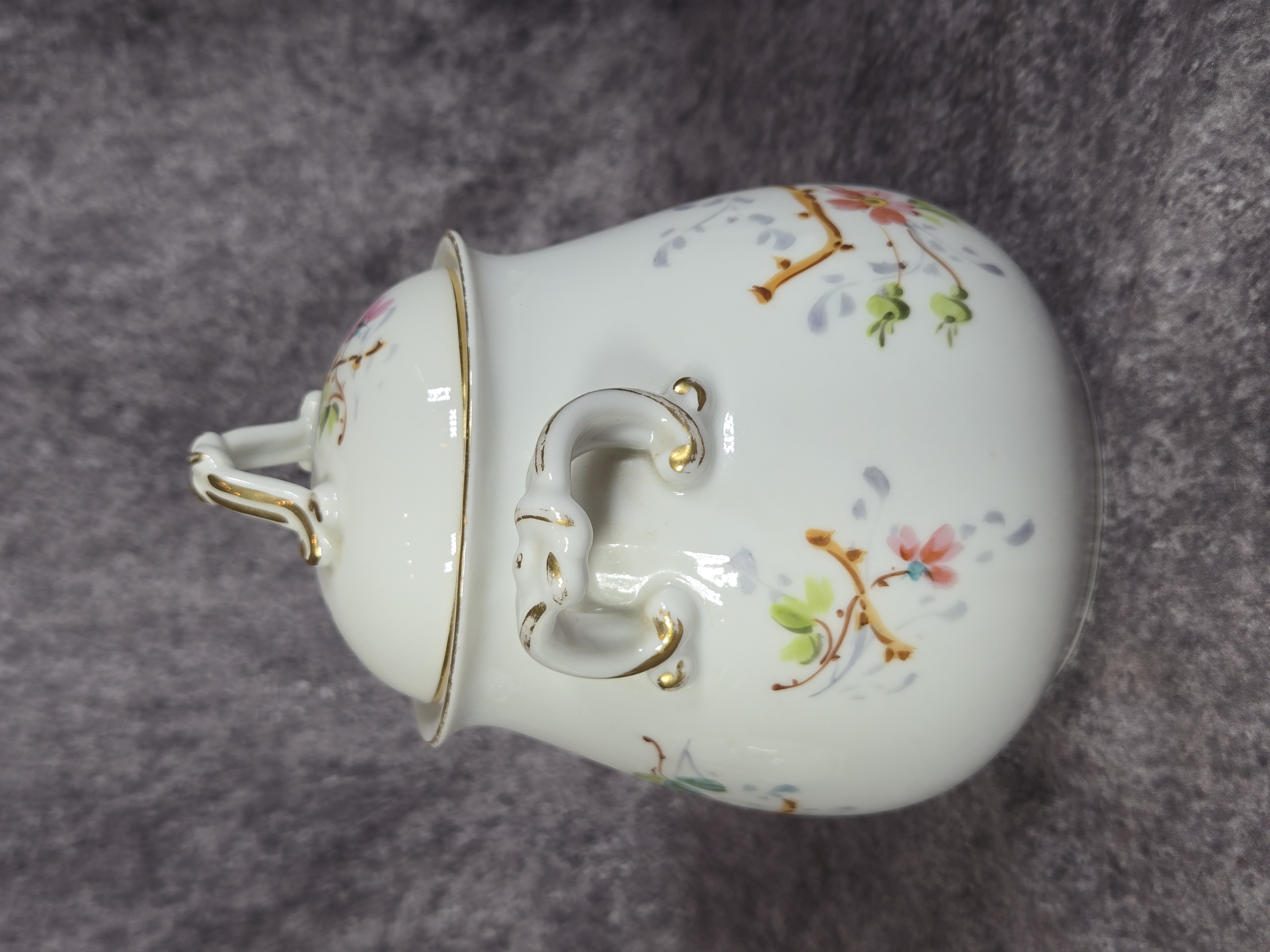 Two Antique Ceramic Lidded Vessels including Johnson Brothers and Haviland Limoges