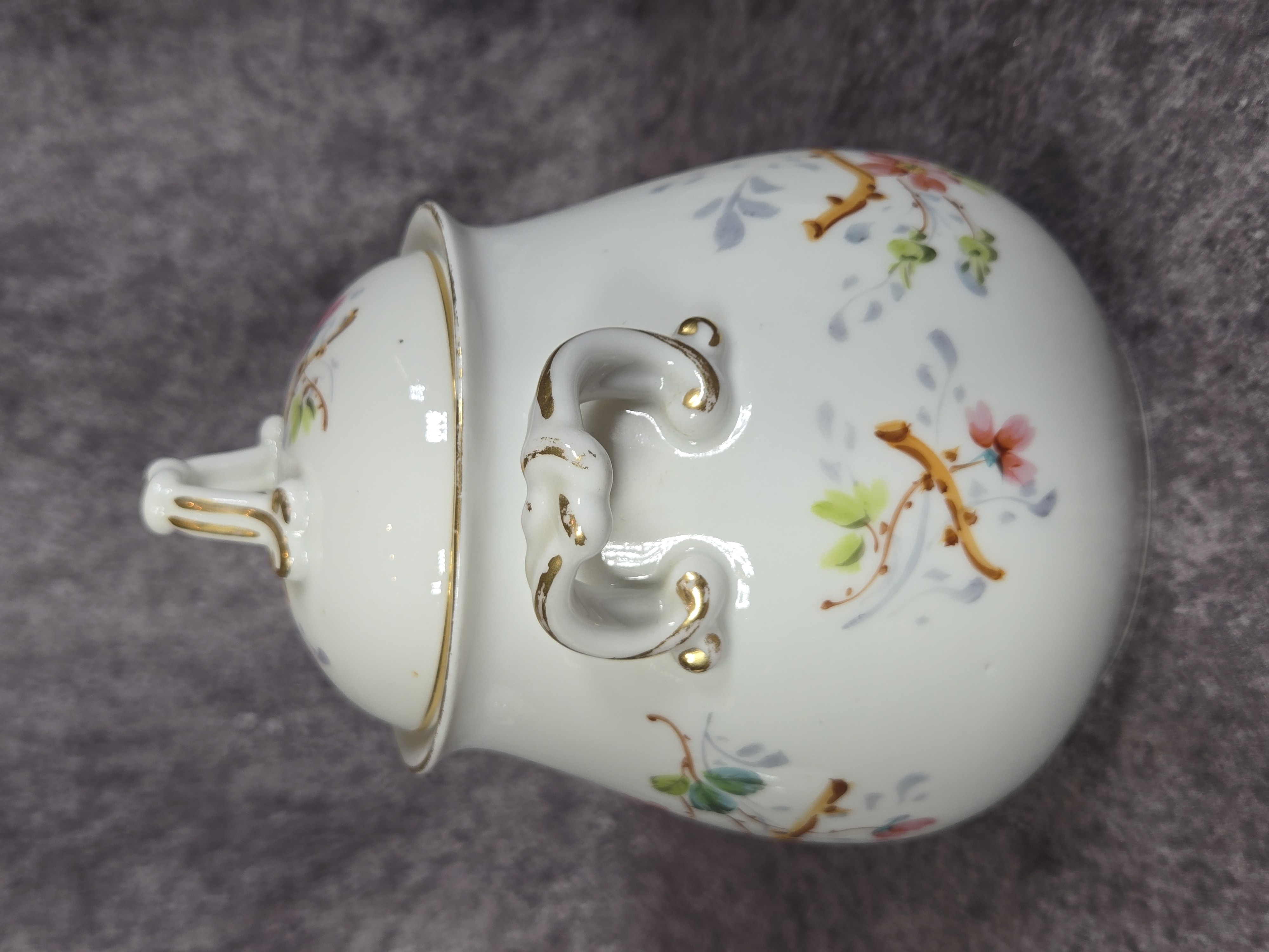 Two Antique Ceramic Lidded Vessels including Johnson Brothers and Haviland Limoges