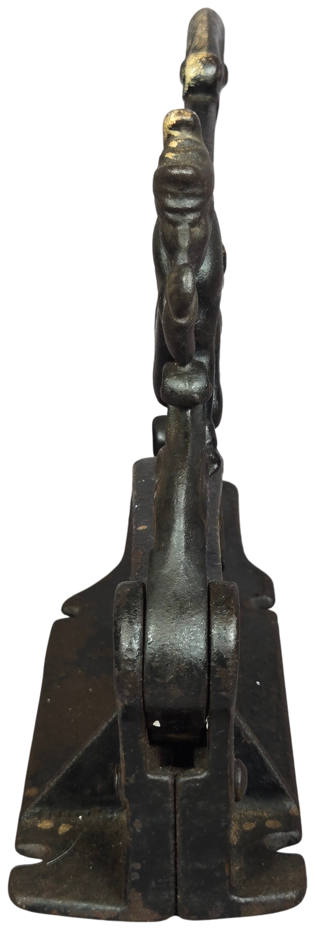 Brighton Figural Cast Iron Newsboy Tobacco Cutter