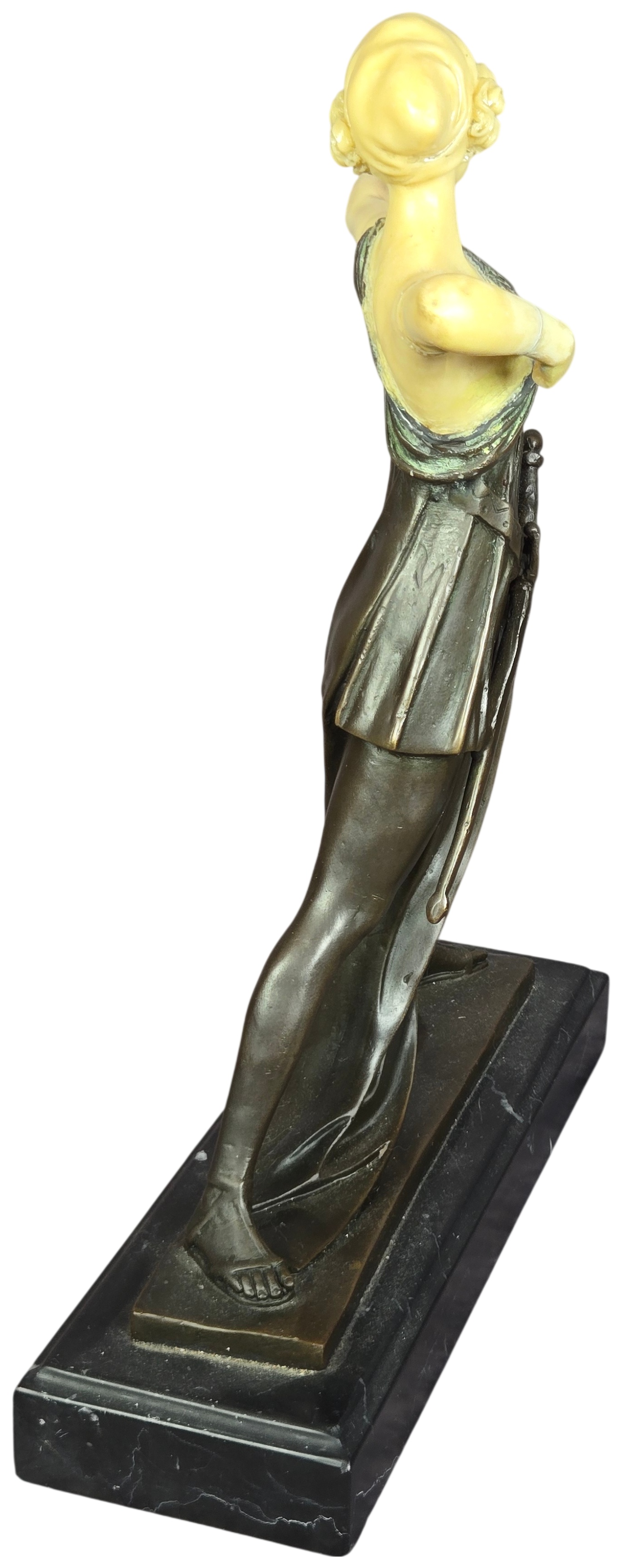 Ferdinand Preiss Art Deco Chryselephantine Amazon Archer Sculpture