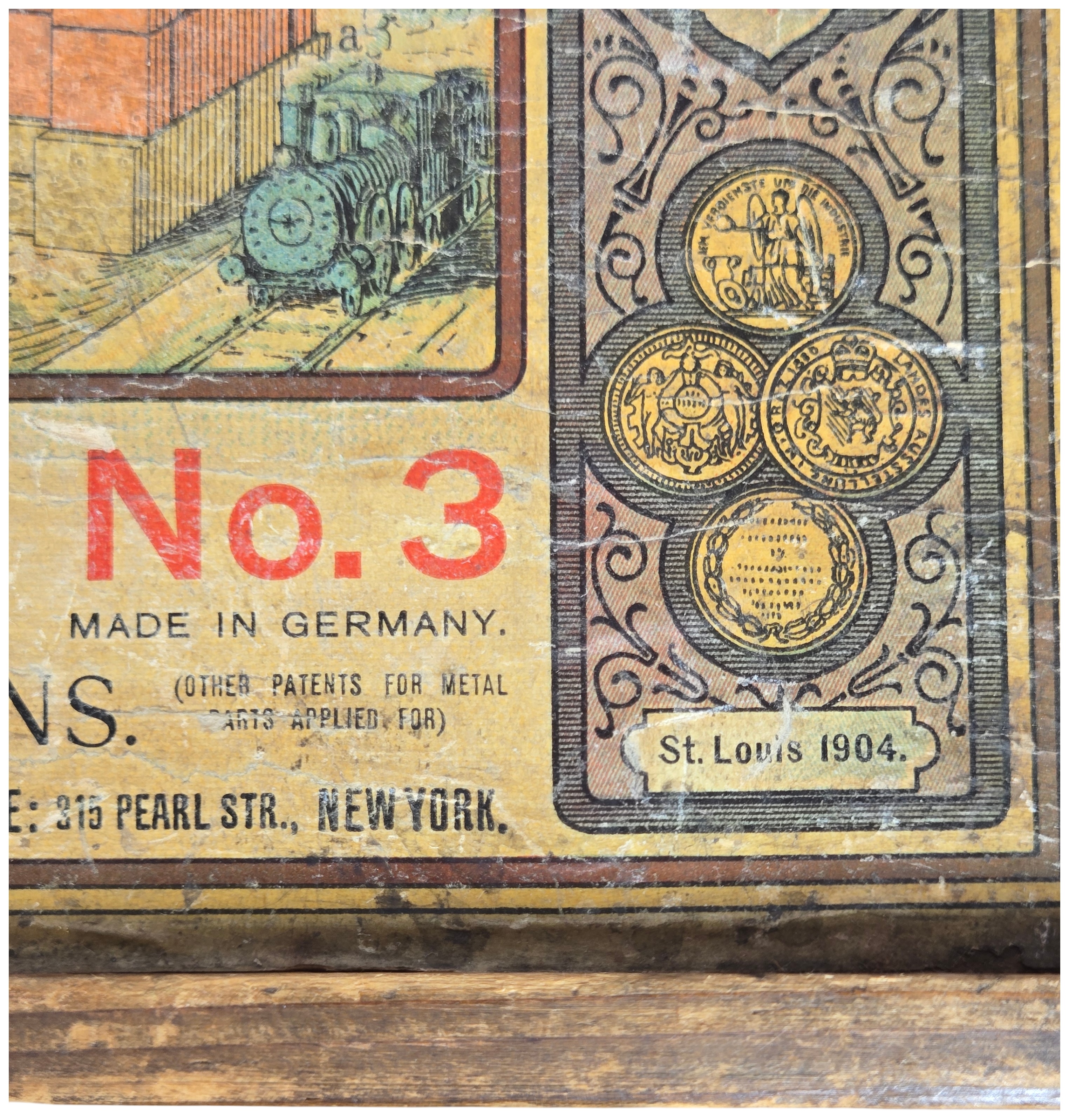 Richter Anchor Blocks No. 3 Building Set with Metal Constructions