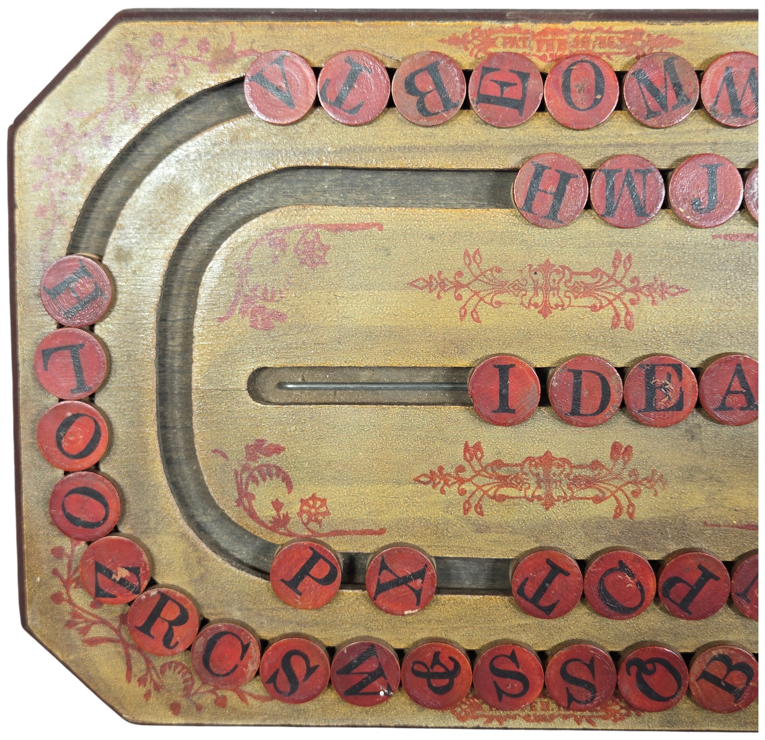 Charles W. Woodard Ideal Alphabet Spelling Board