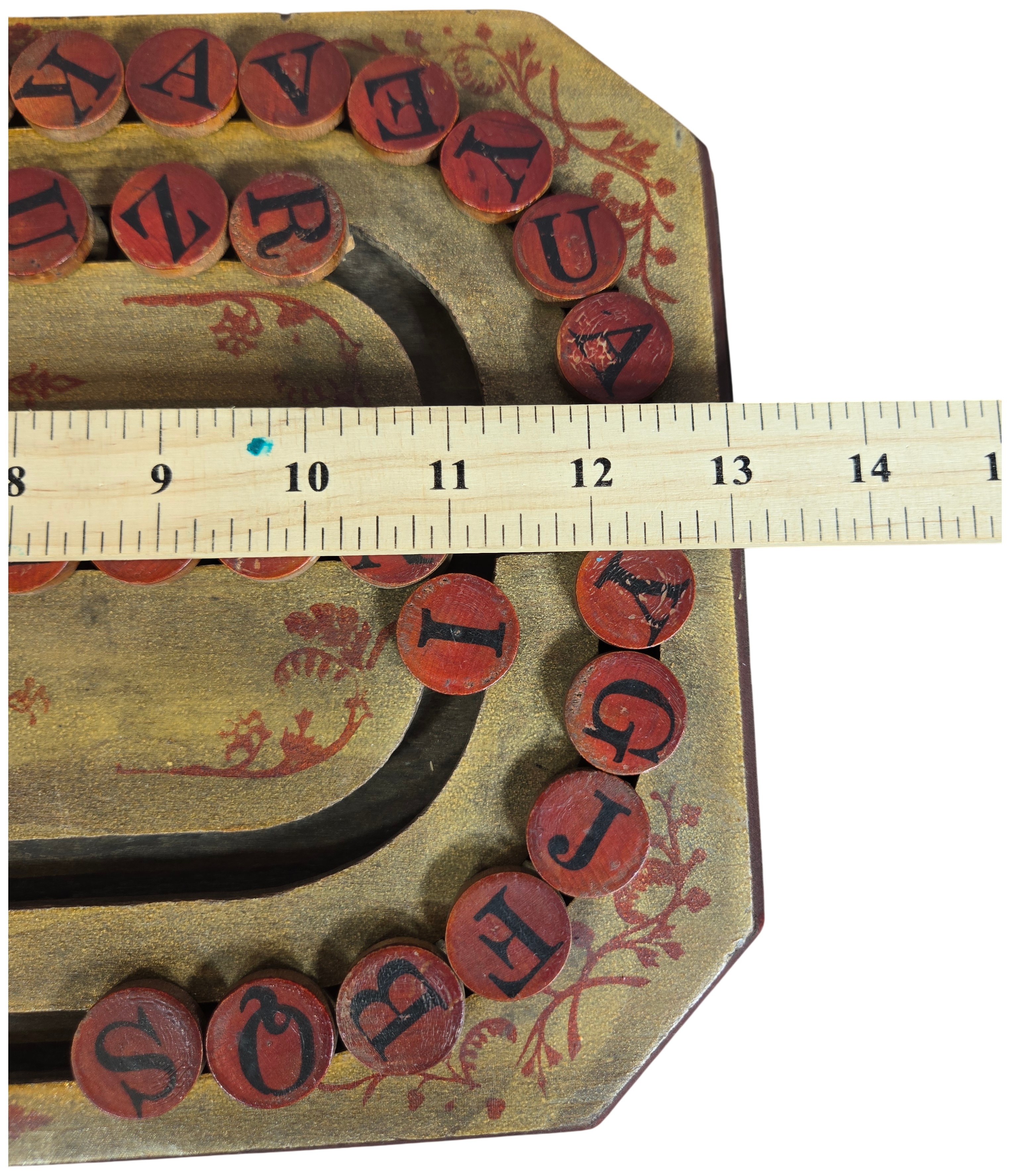 Charles W. Woodard Ideal Alphabet Spelling Board