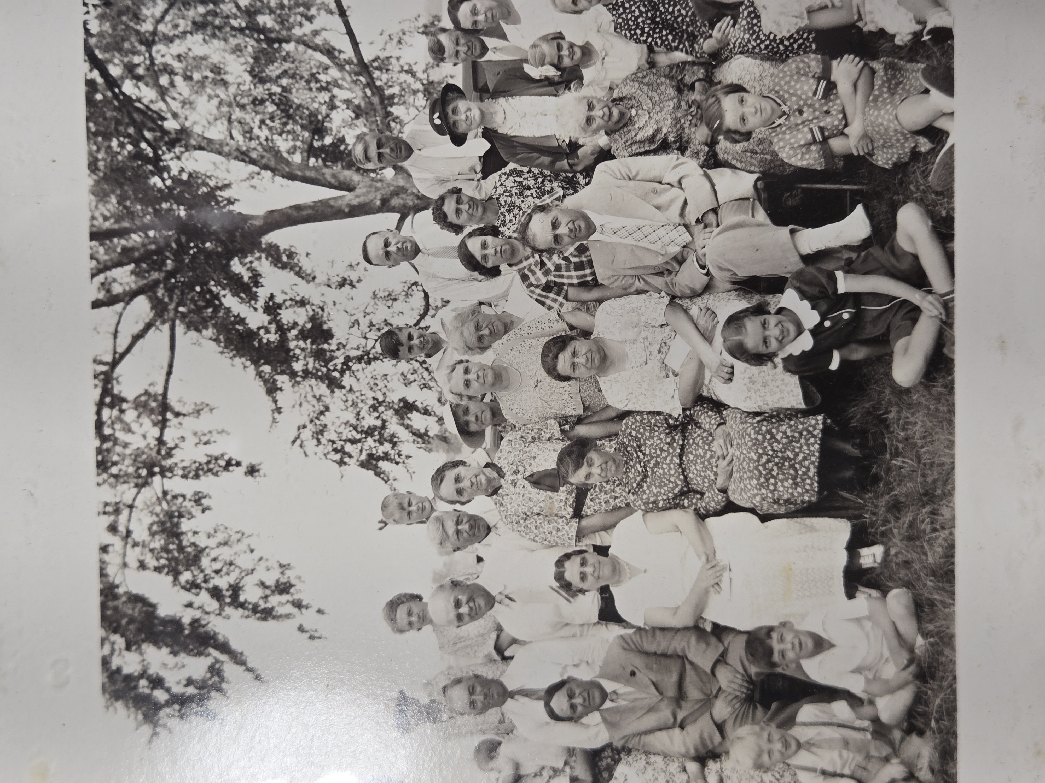 Walrath Studio Panoramic Silver Gelatin Photograph Greenfield Township School Homecoming 1936