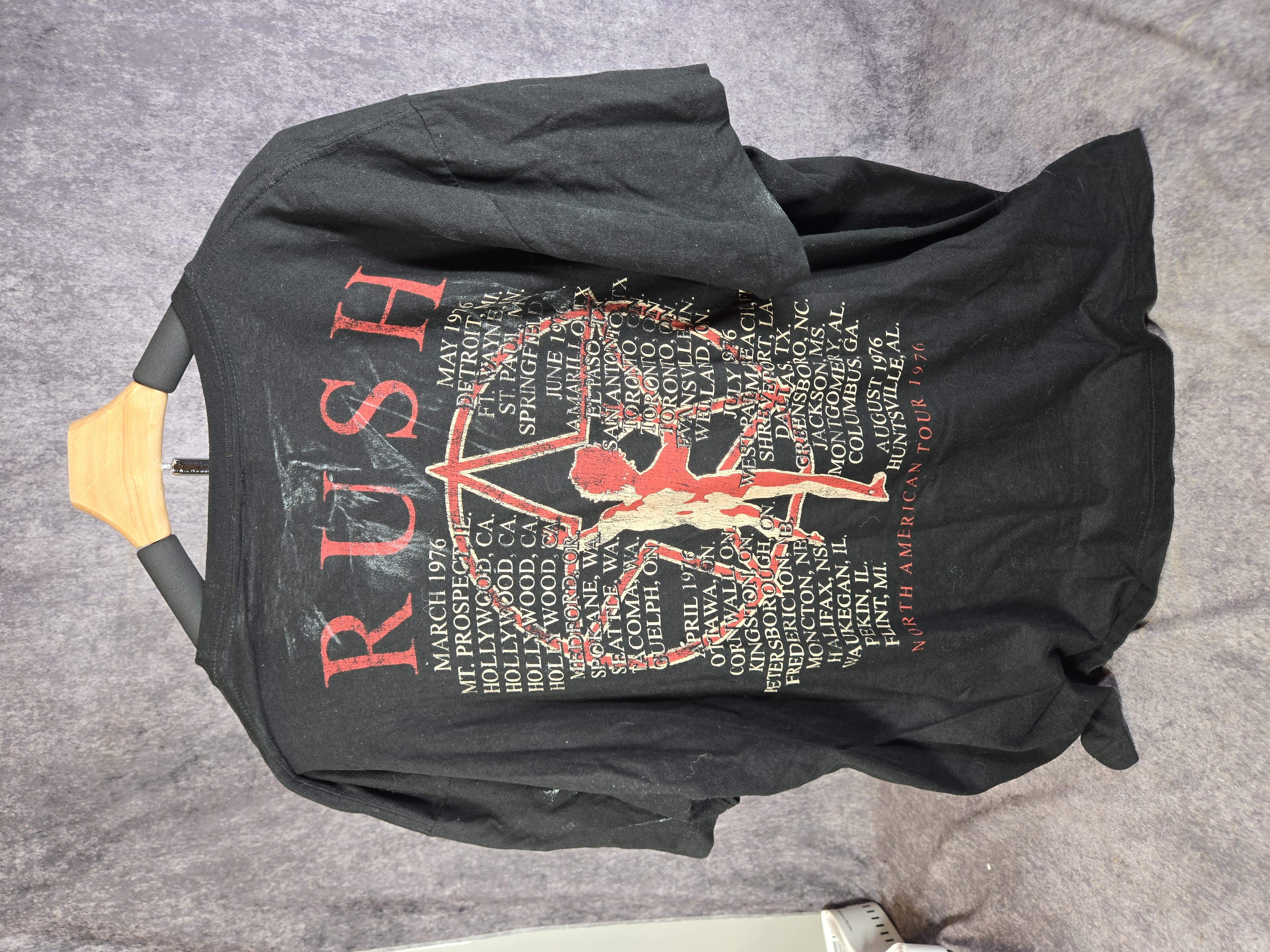 Control Rush 2112 North American Tour 1976 Graphic T-Shirt