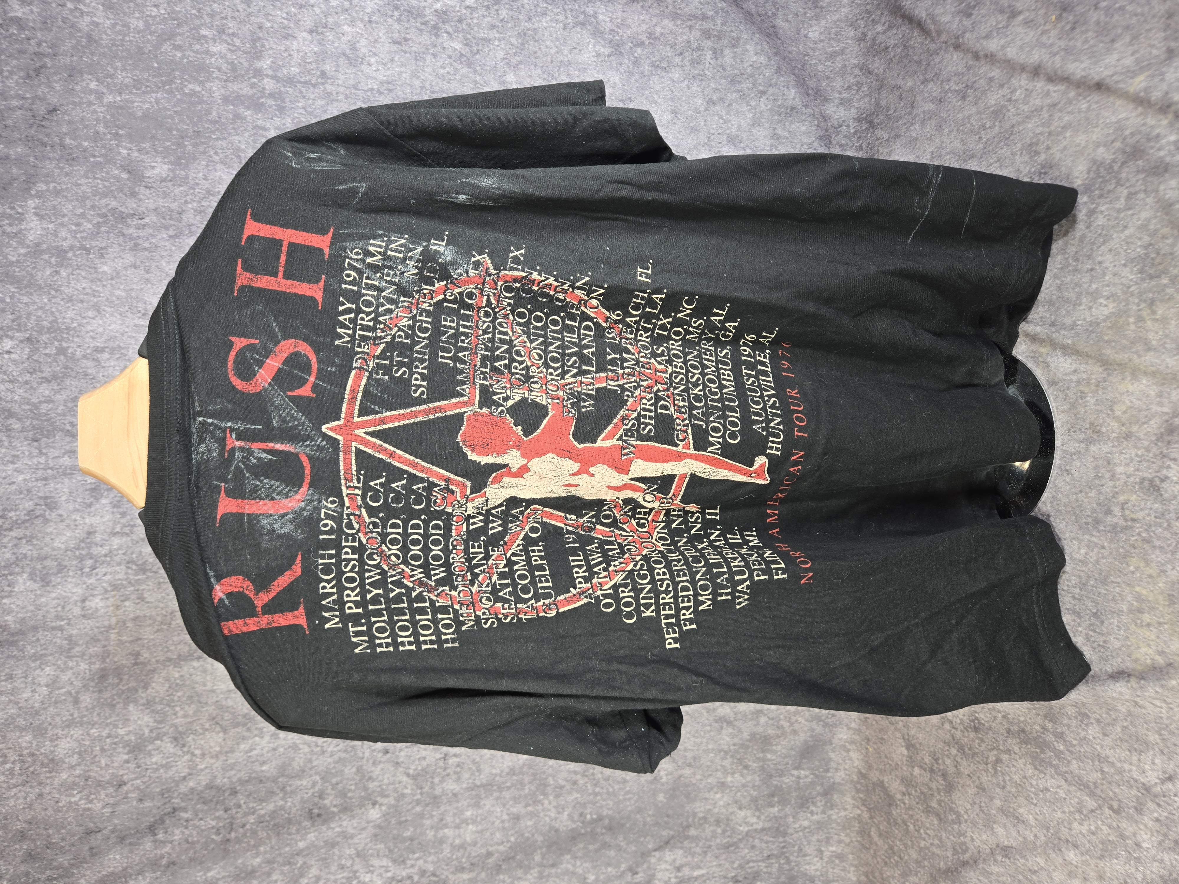 Control Rush 2112 North American Tour 1976 Graphic T-Shirt