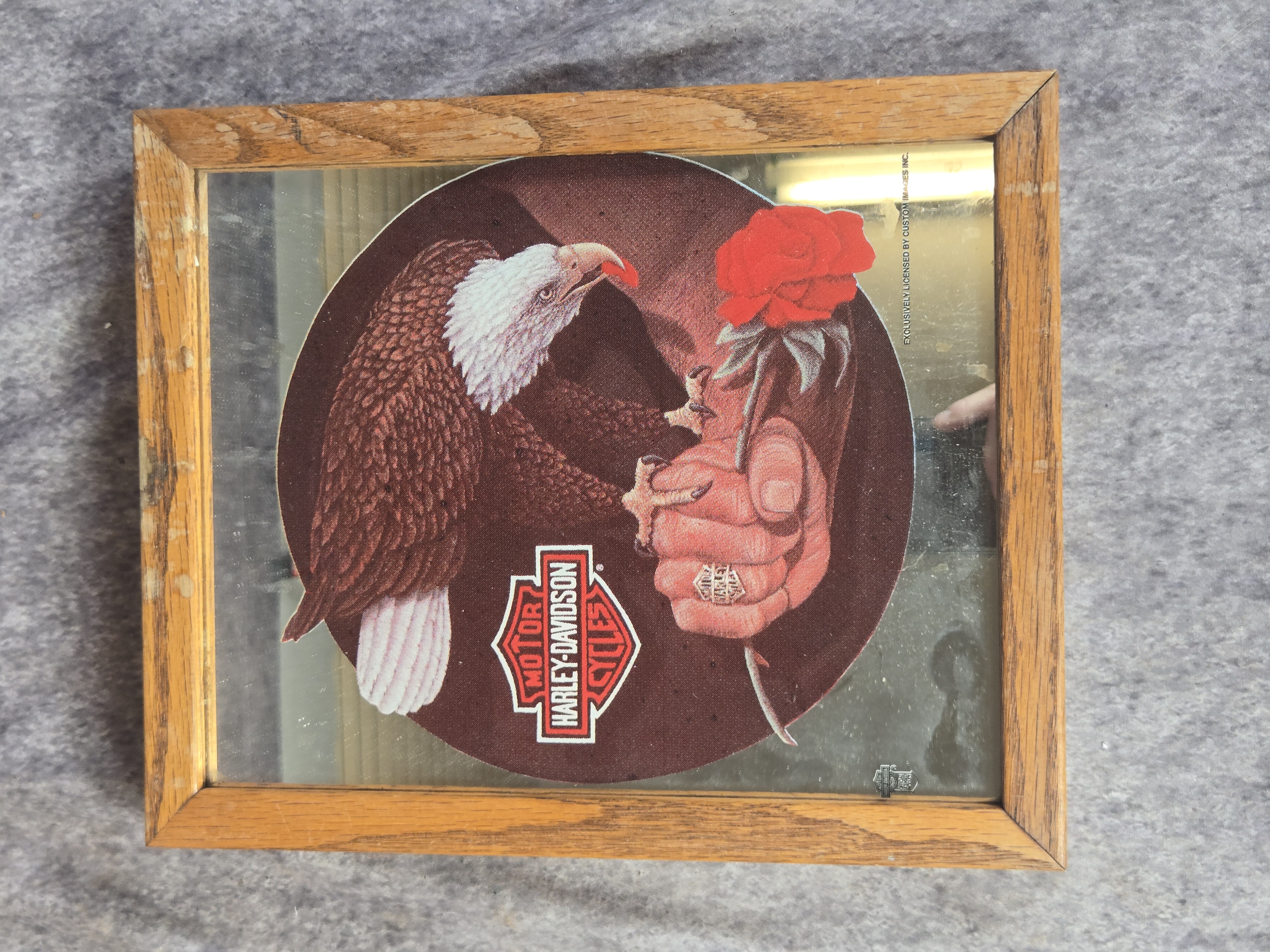 Four Harley-Davidson and Sturgis Motorcycle Rally Decorative Items
