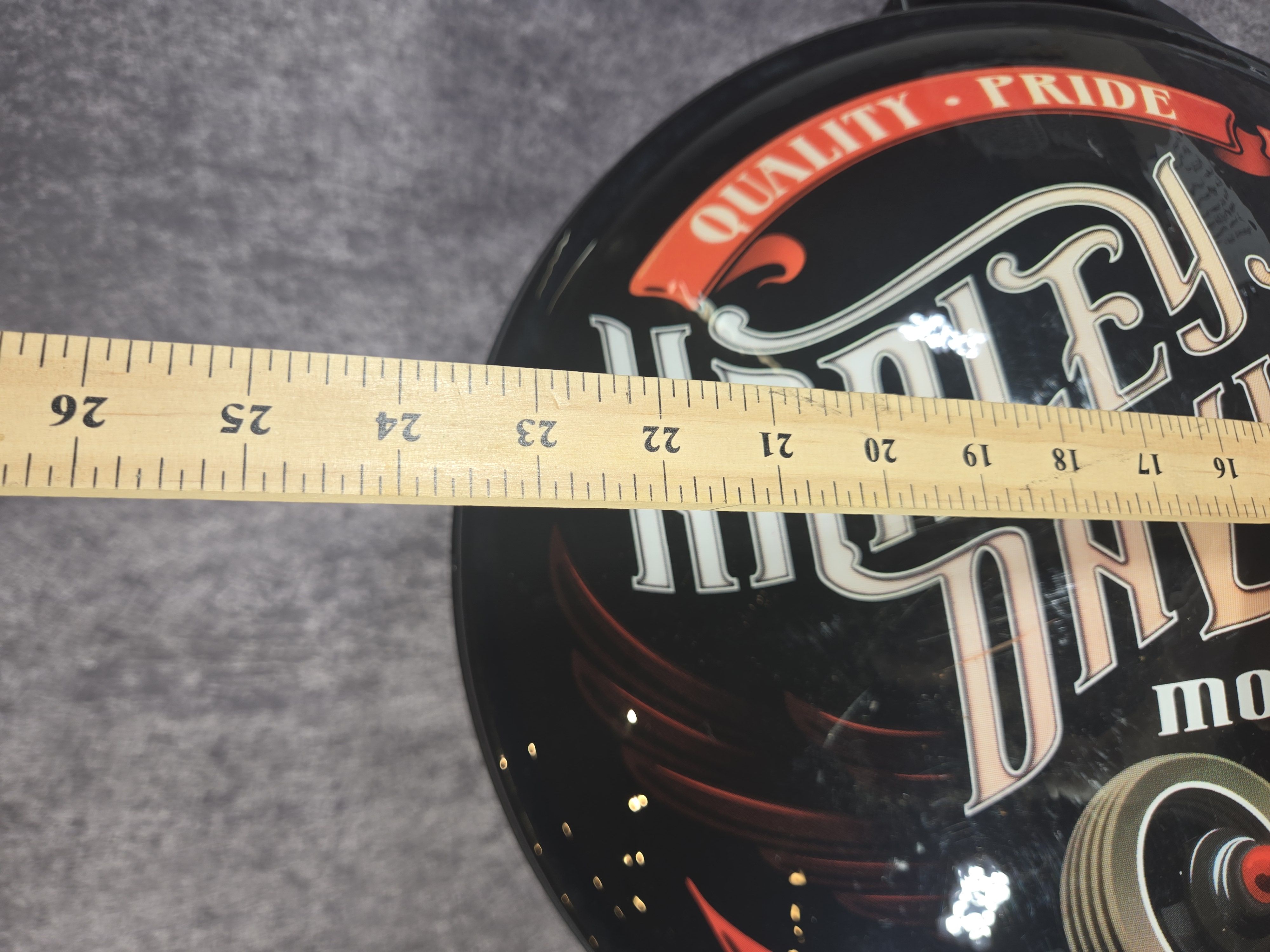 Harley-Davidson Illuminated Rotating Double-Sided Pub Light