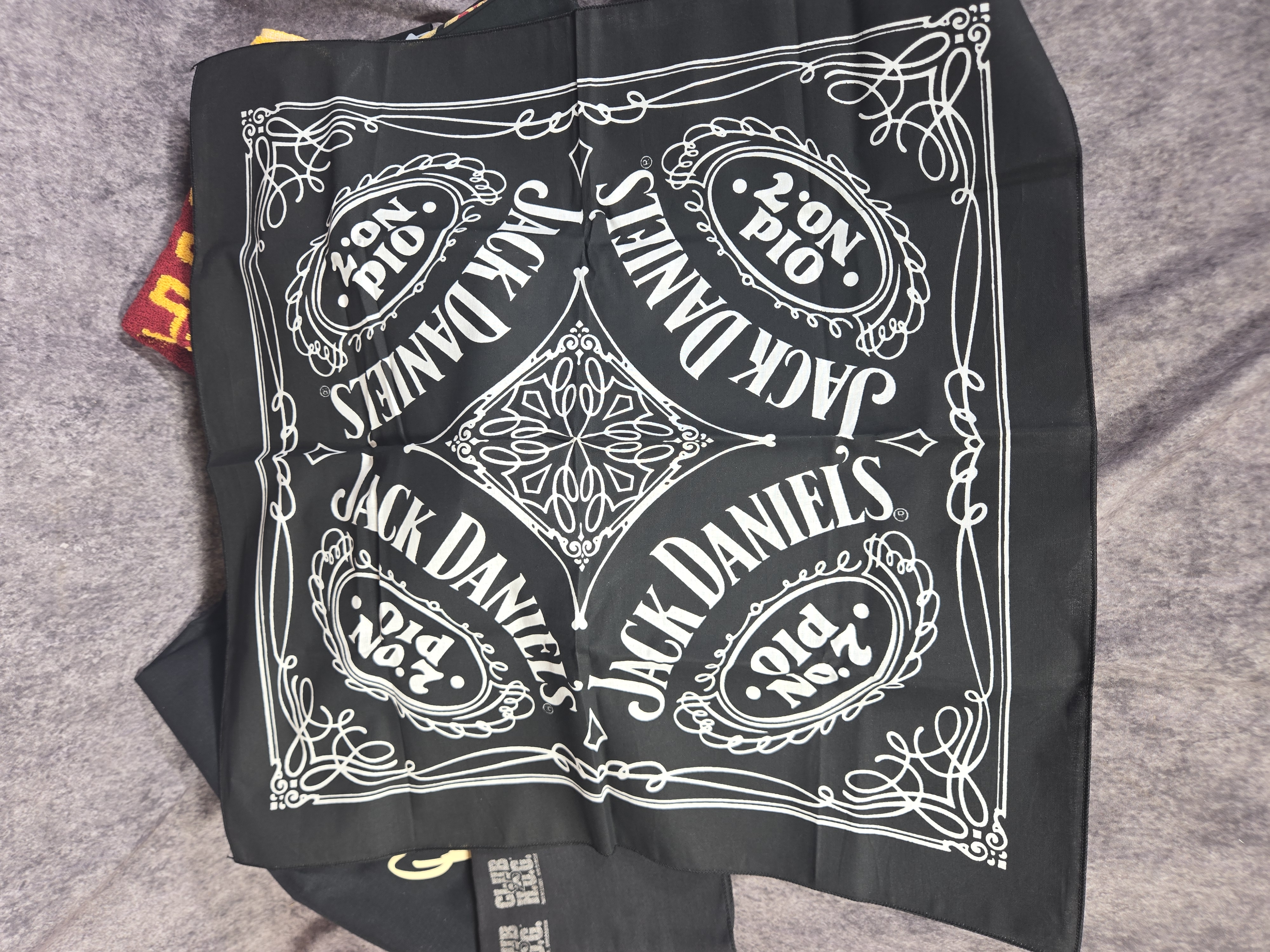 Harley-Davidson and Jack Daniel's Motorcycling Bandanas and Towel