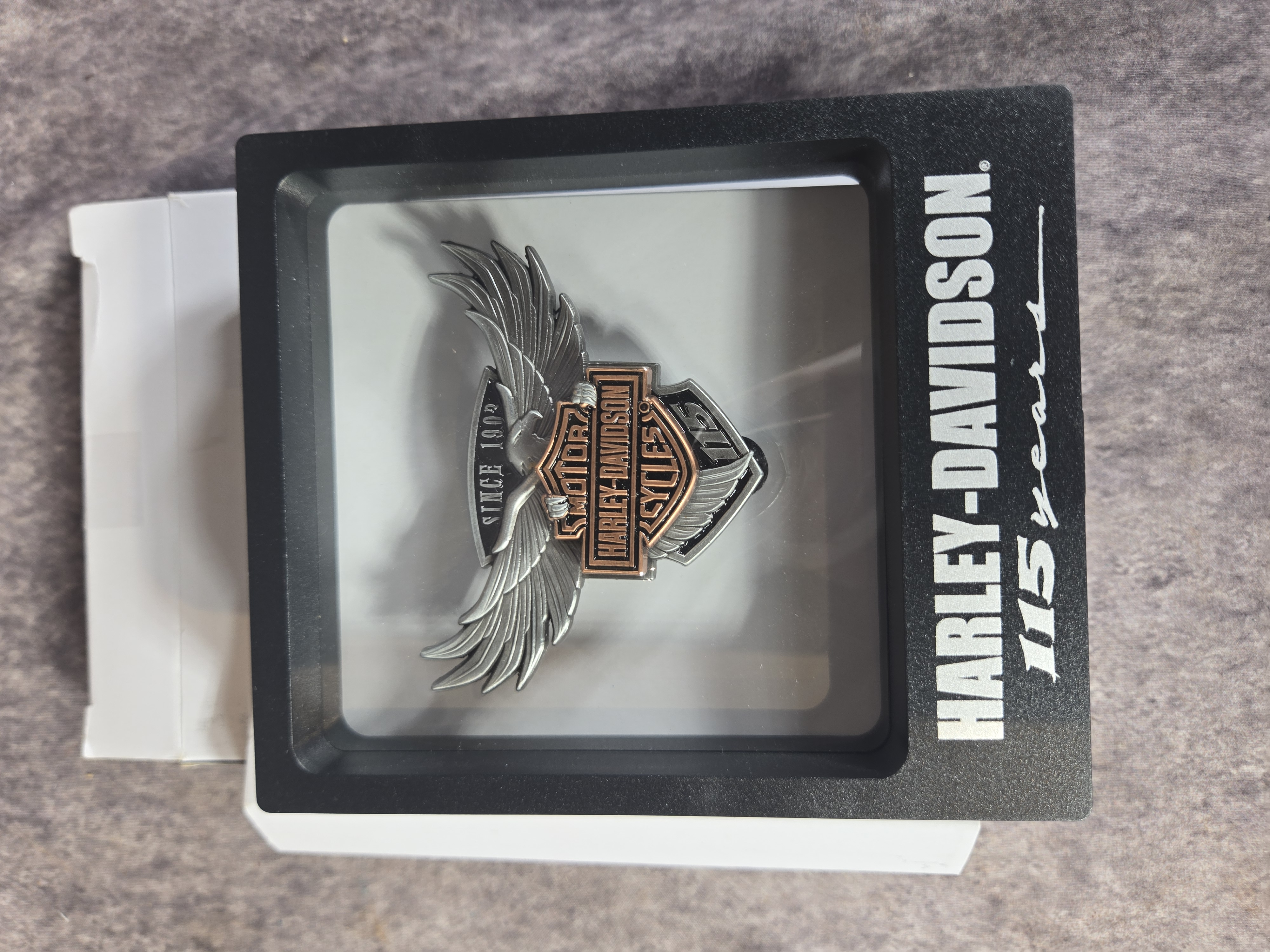 Harley-Davidson Anniversary Memorabilia and Accessories including 100th and 105th Anniversary Sets