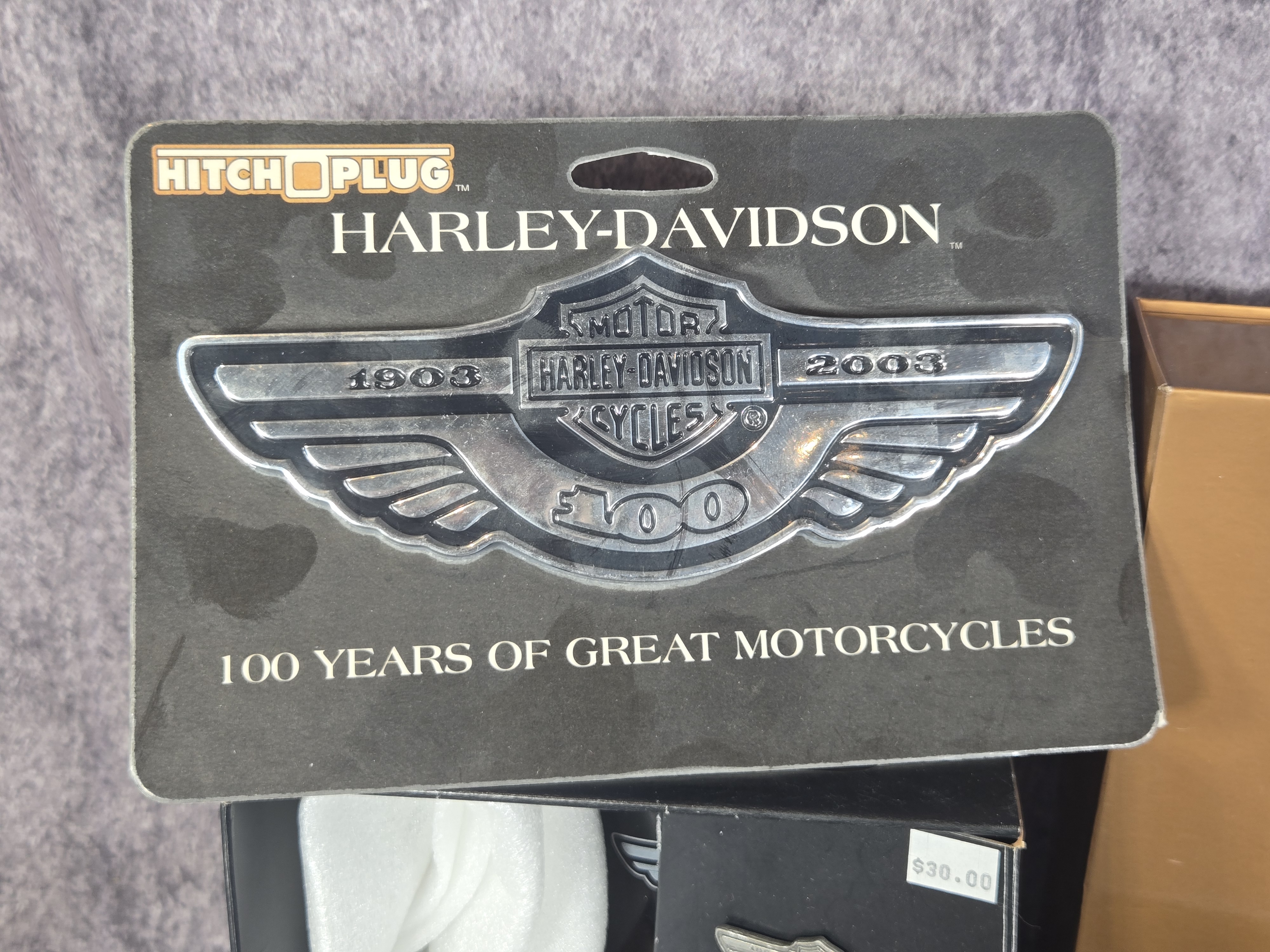 Harley-Davidson Anniversary Memorabilia and Accessories including 100th and 105th Anniversary Sets