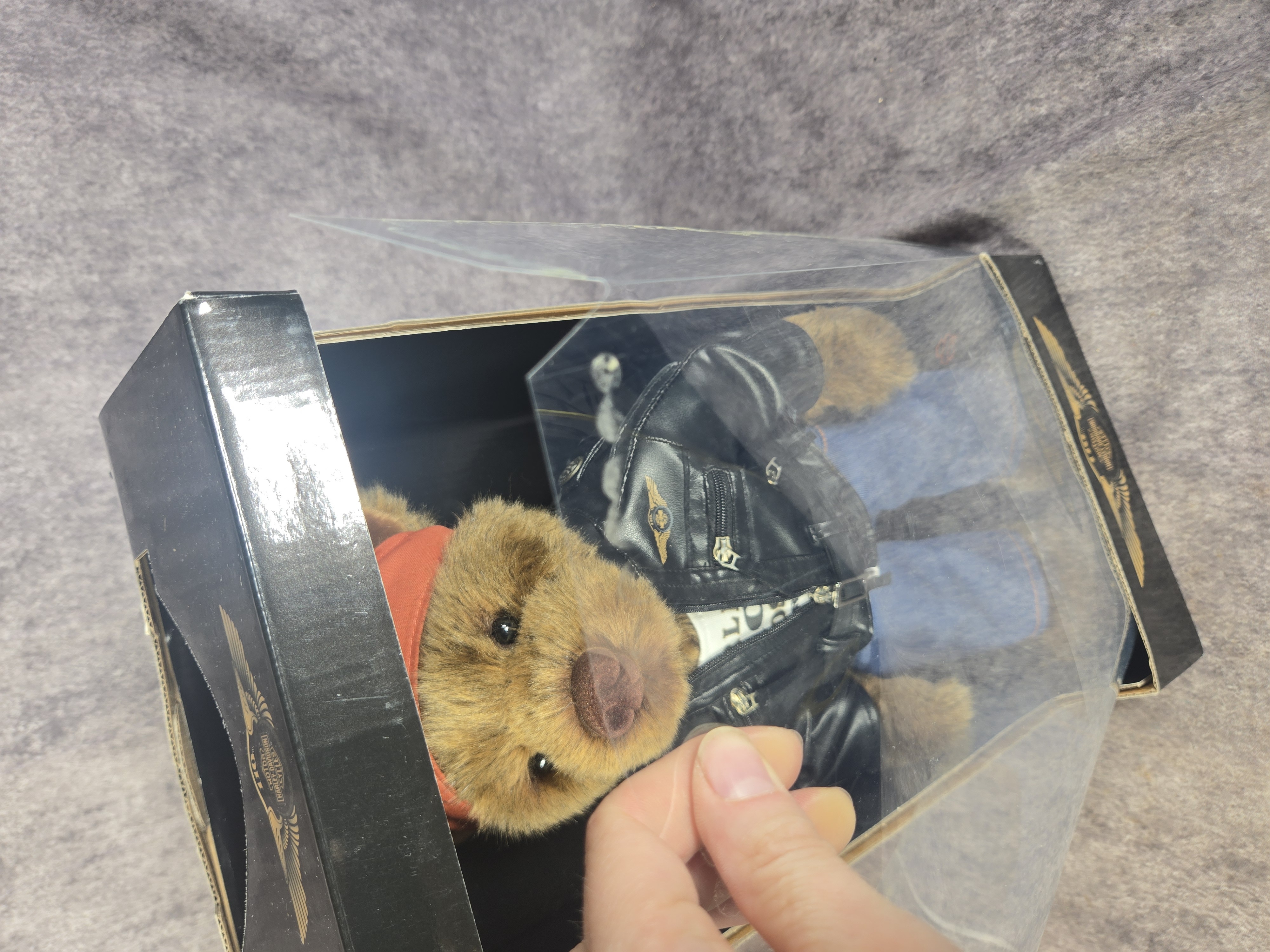 Harley-Davidson 110th Anniversary Kids Preferred Plush Biker Bear in Original Box