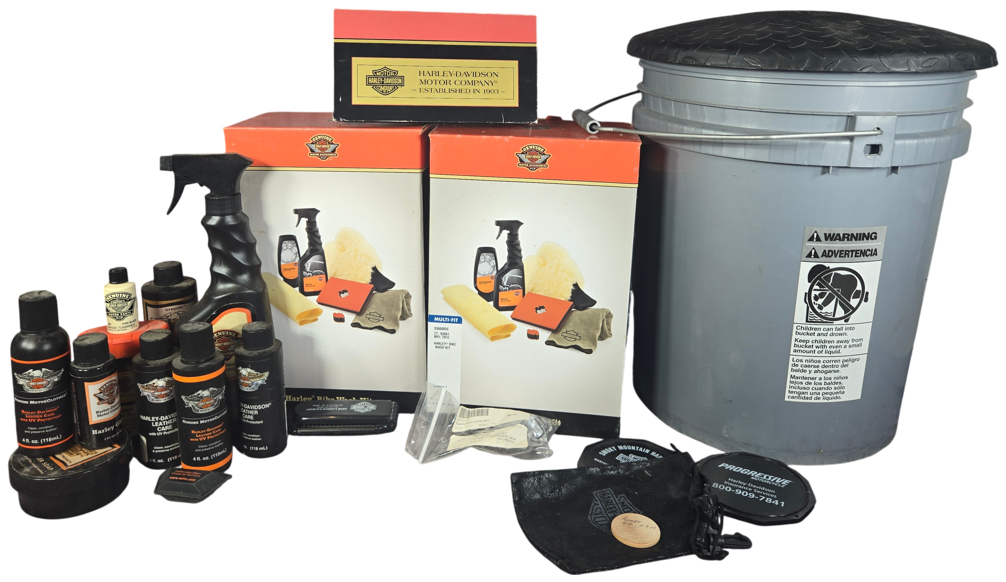 Harley-Davidson Motorcycle Cleaning Detailing and Maintenance Supplies
