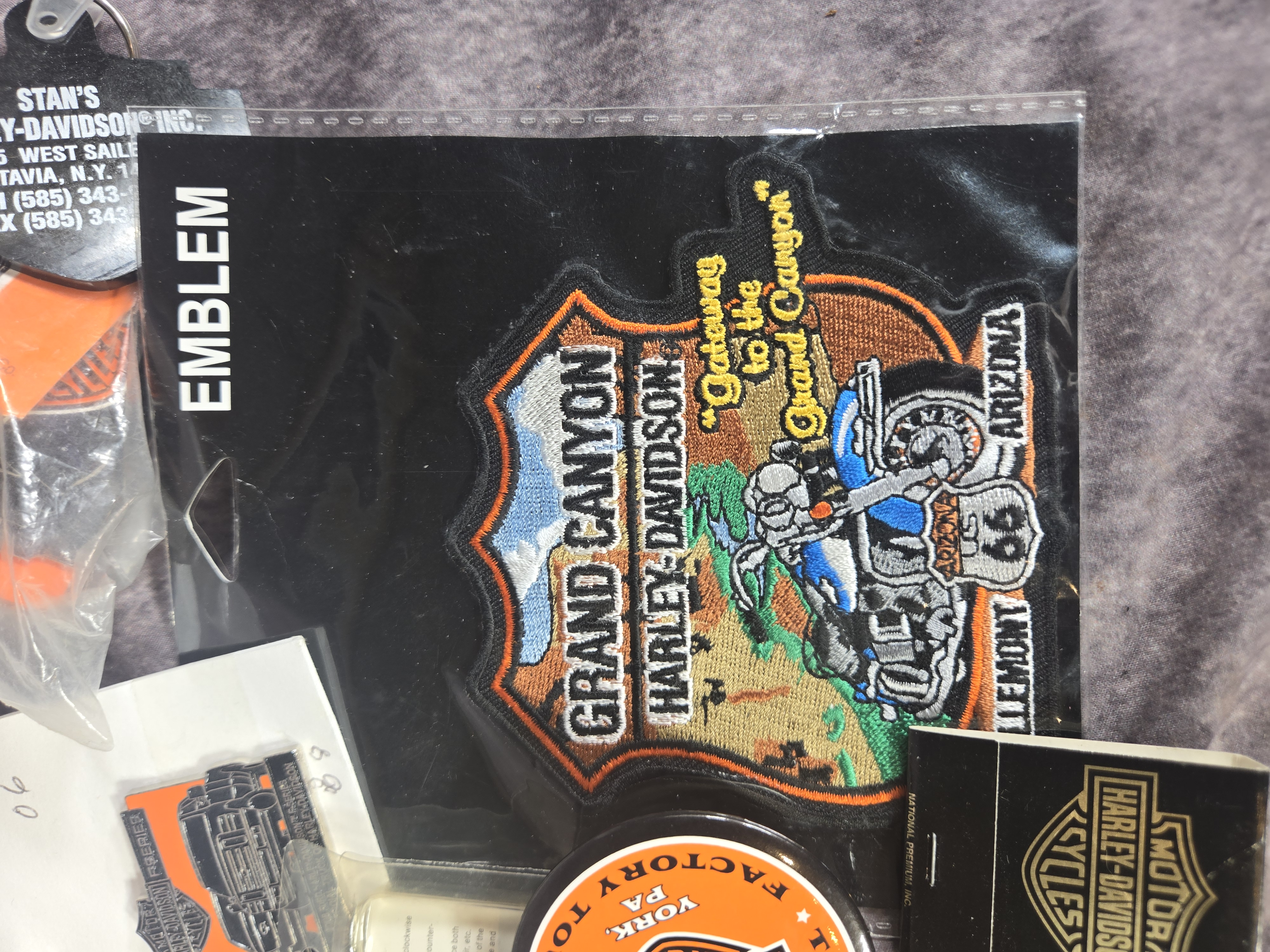 Harley-Davidson Dealership and Event Memorabilia Including 135 Pins