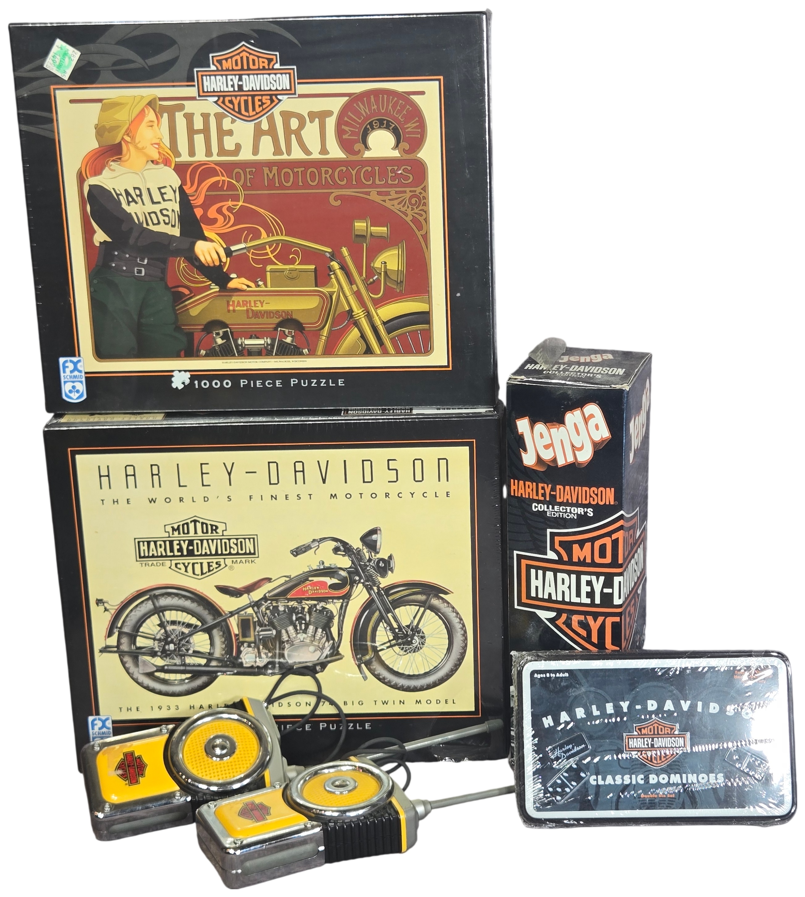 Harley-Davidson Branded Games and FX Schmid Puzzles
