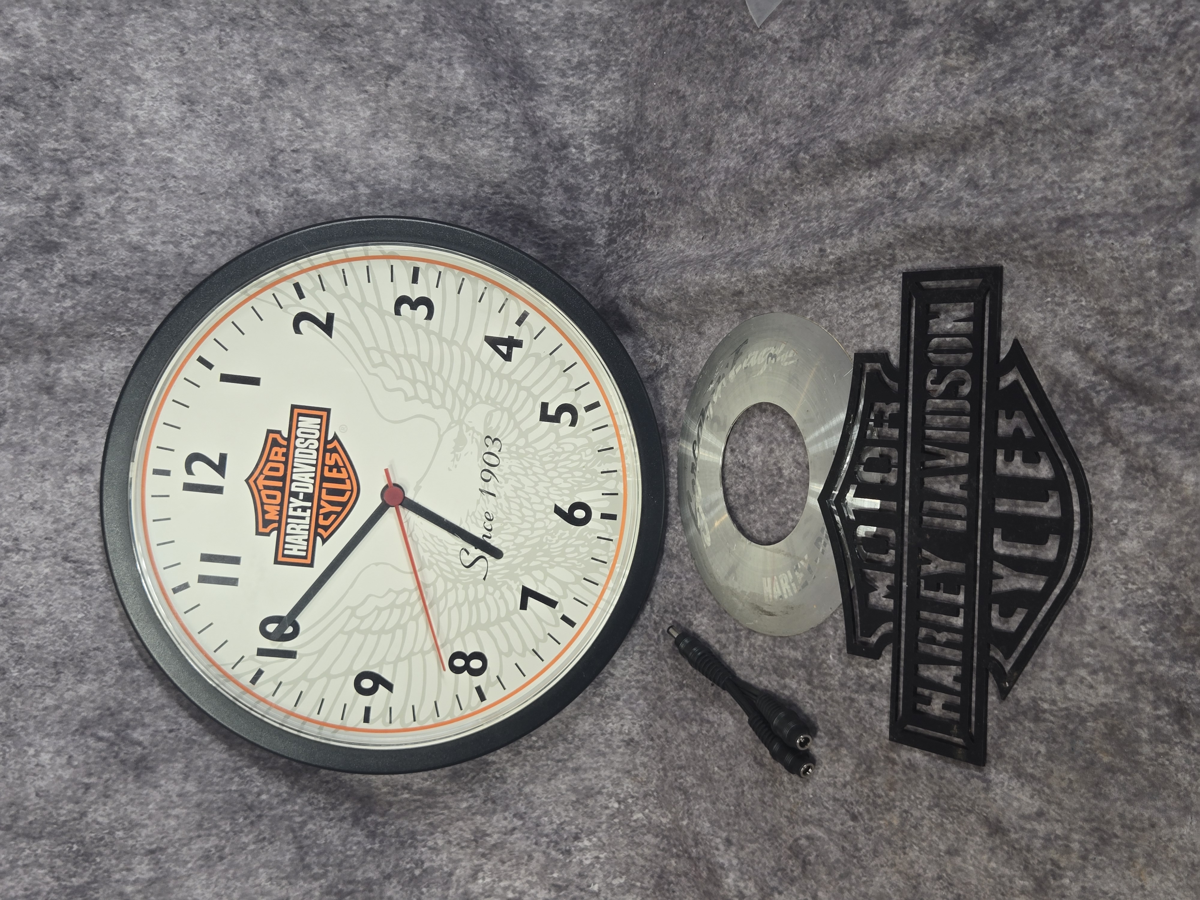 Harley-Davidson Wall Clock and Home Decor Accessories