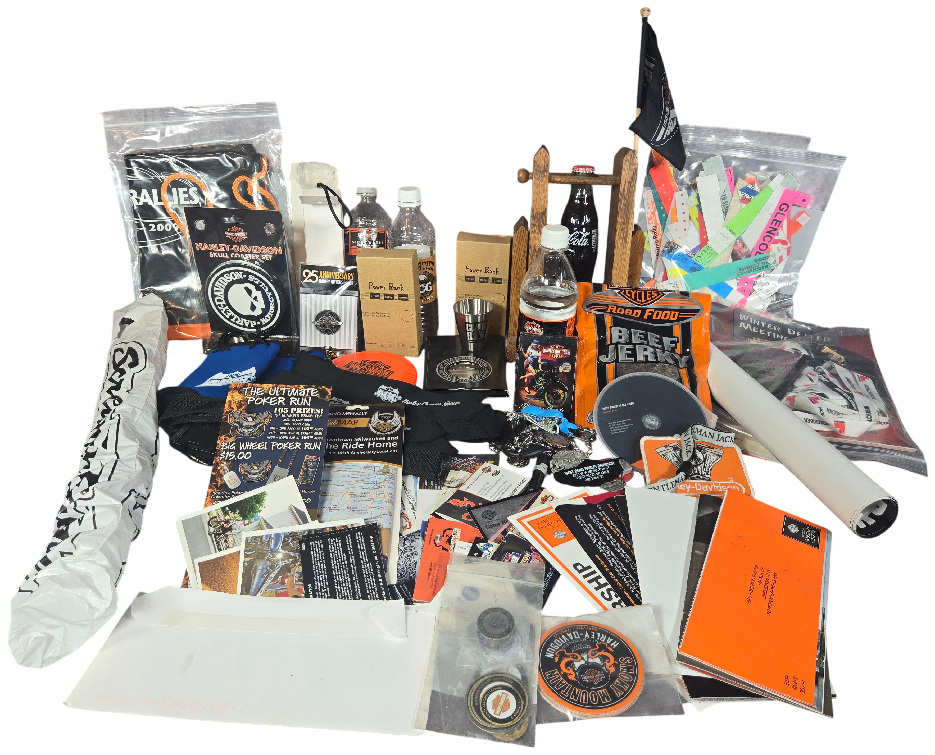 Harley-Davidson and Harley Owners Group Anniversary Memorabilia and Ephemera