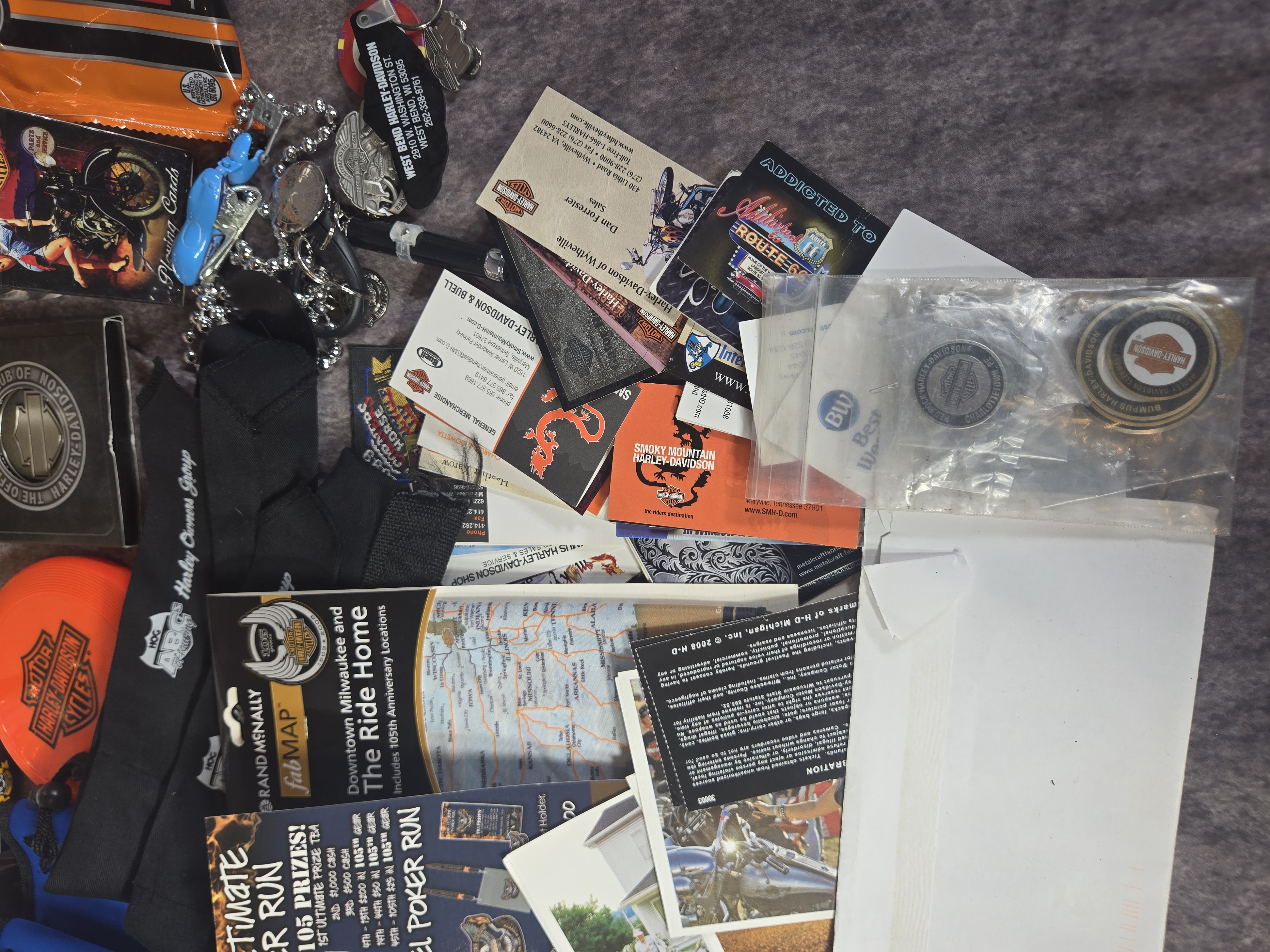 Harley-Davidson and Harley Owners Group Anniversary Memorabilia and Ephemera
