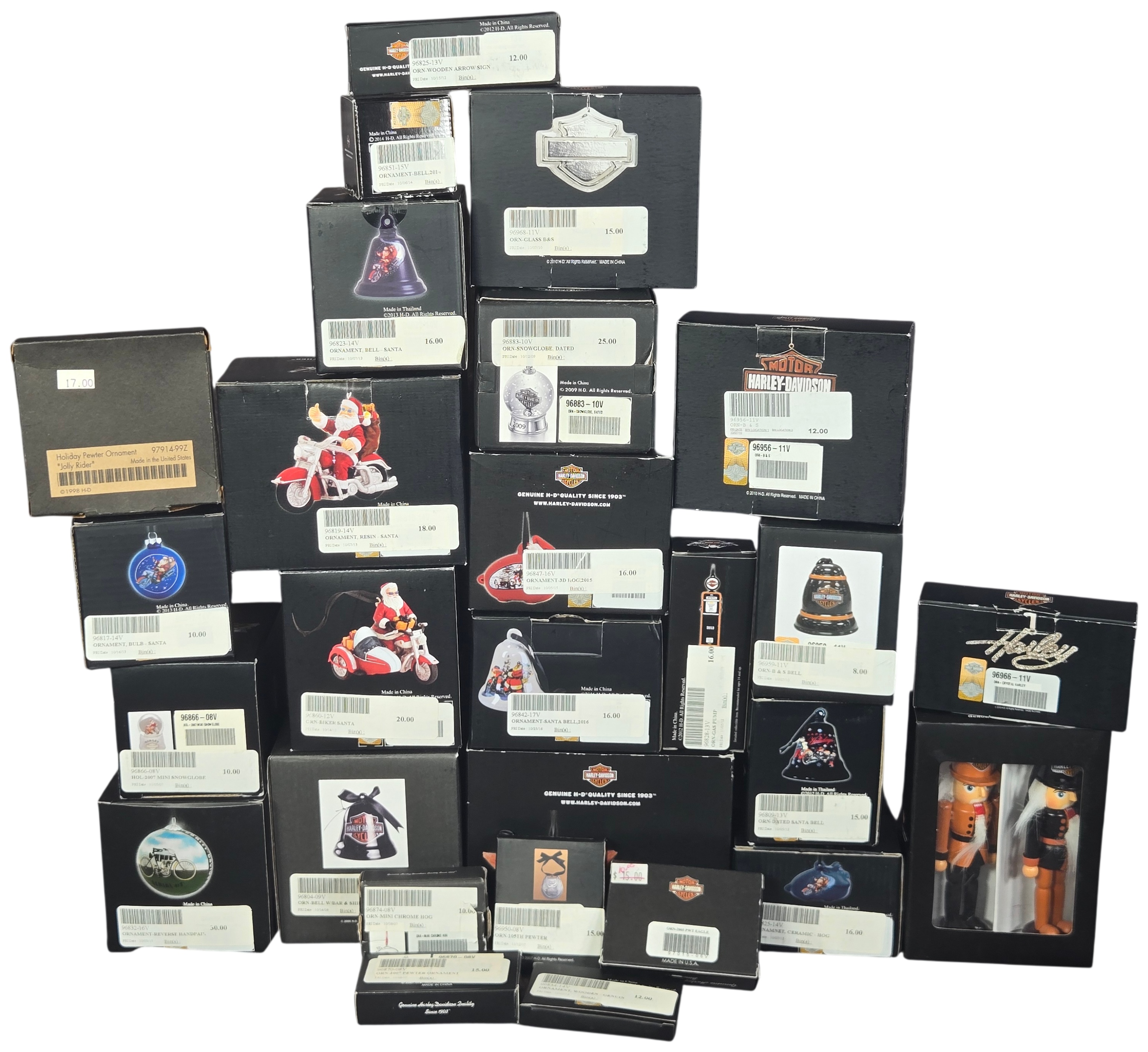Harley-Davidson Holiday Ornaments and Decorative Collectibles