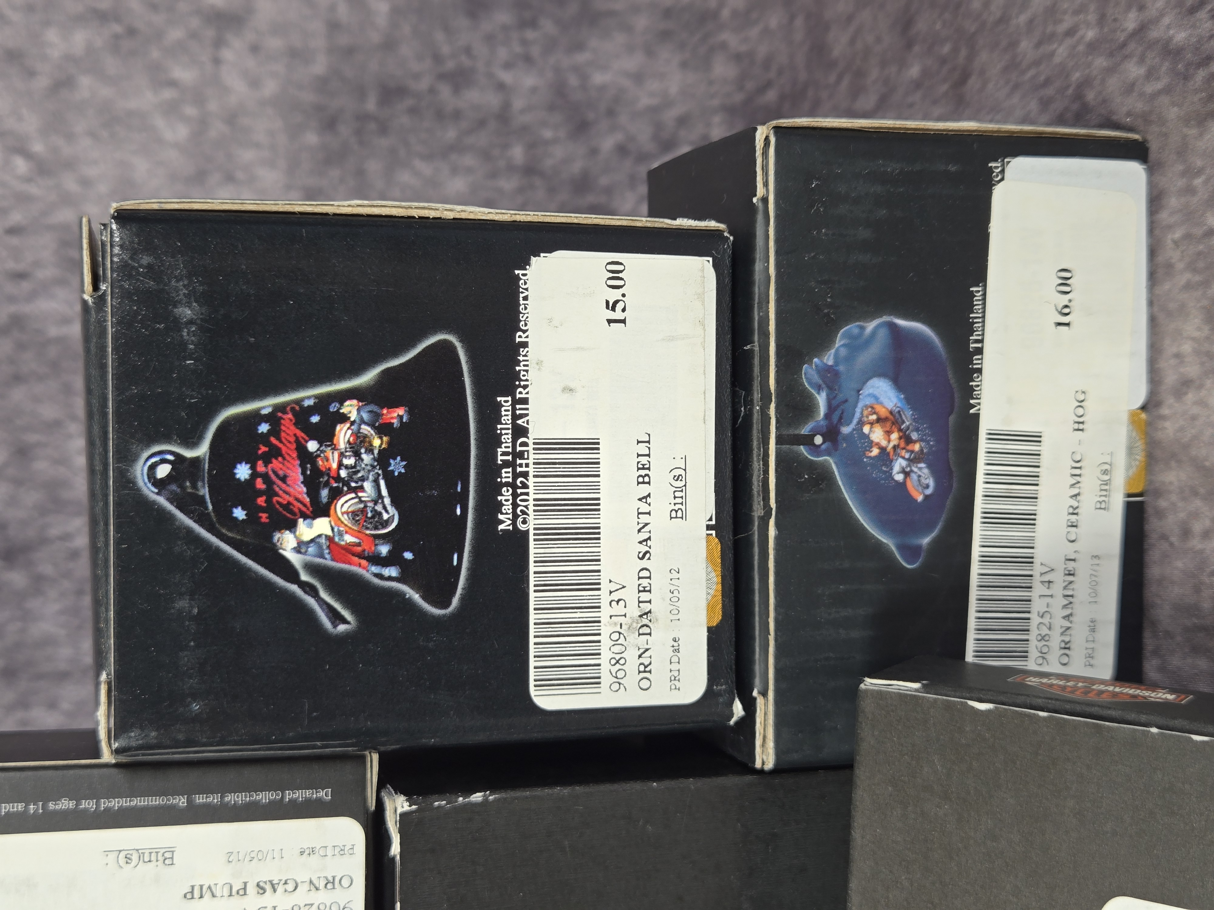 Harley-Davidson Holiday Ornaments and Decorative Collectibles
