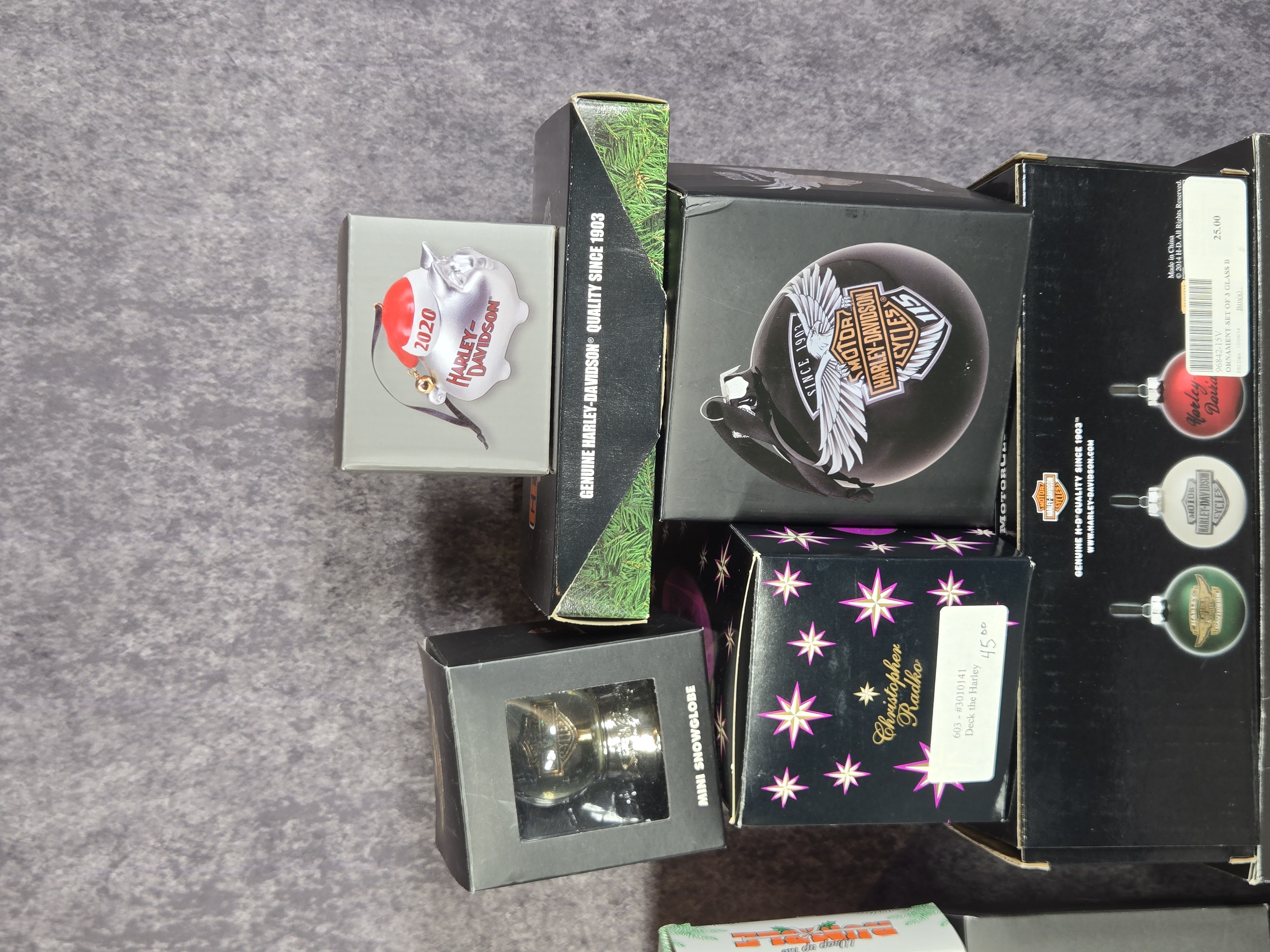 Harley-Davidson Licensed Christmas Ornaments and Holiday Collectibles