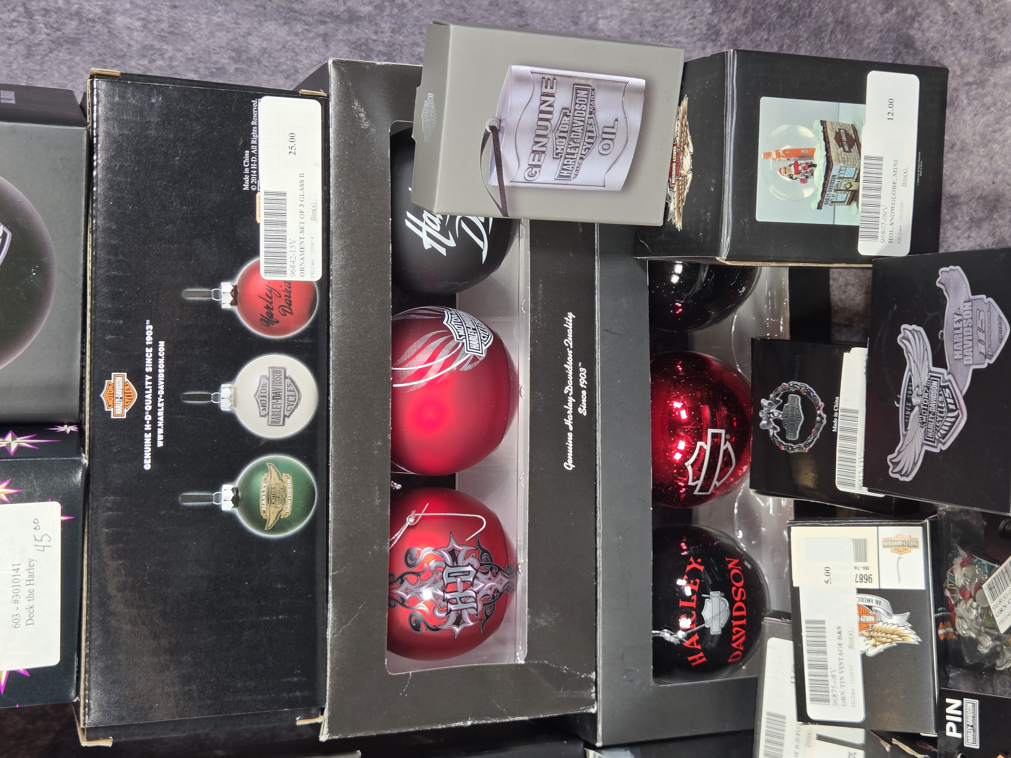 Harley-Davidson Licensed Christmas Ornaments and Holiday Collectibles