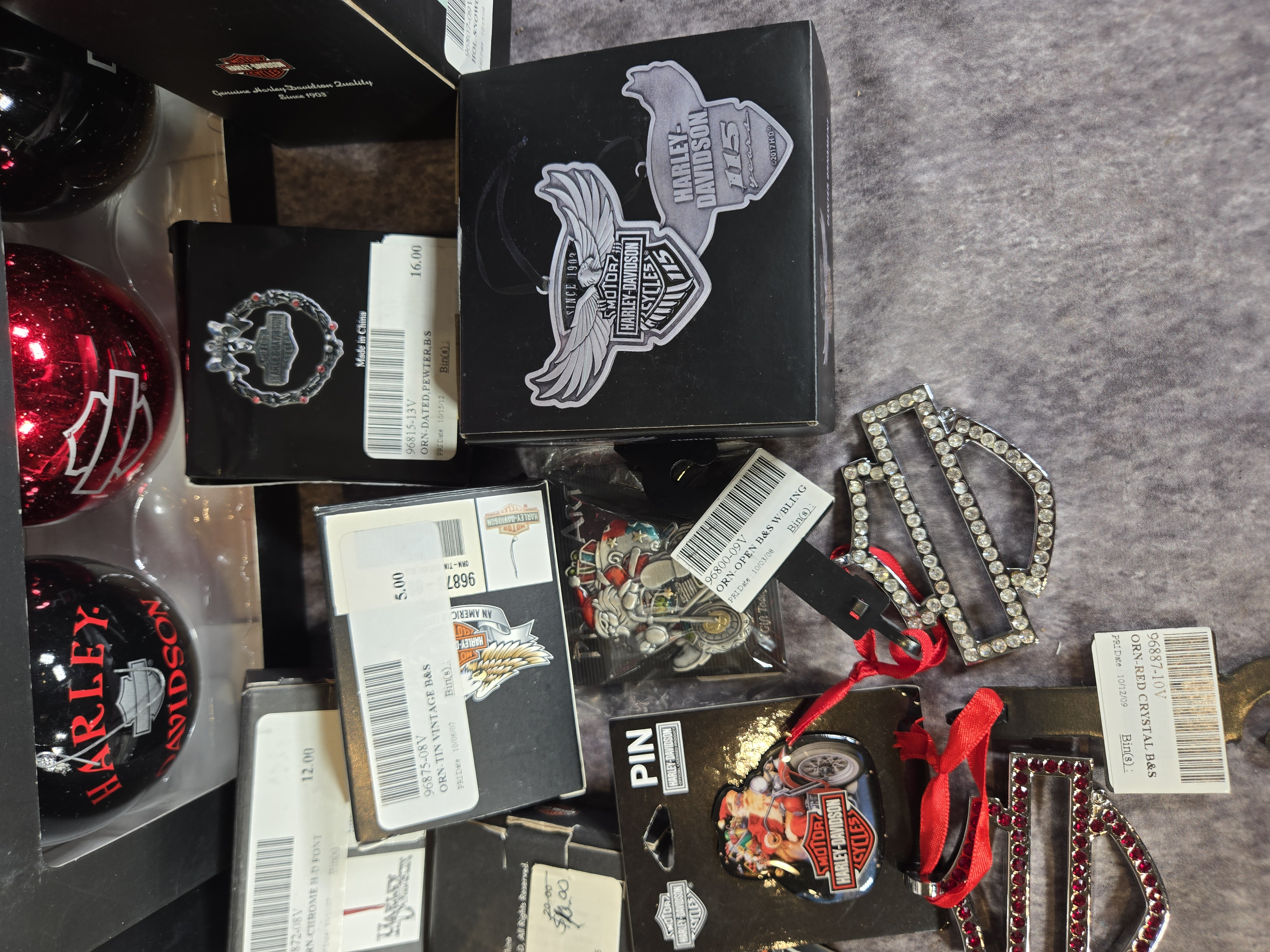 Harley-Davidson Licensed Christmas Ornaments and Holiday Collectibles