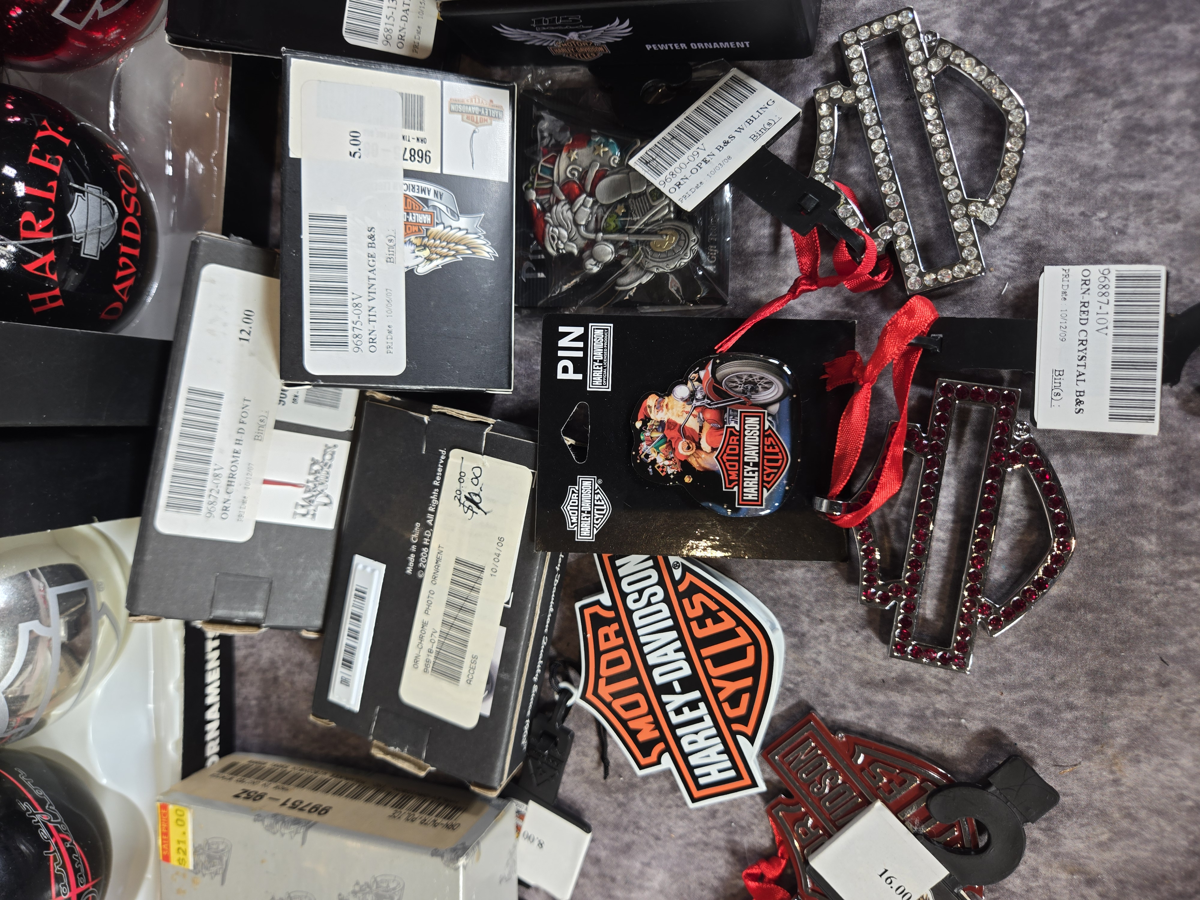 Harley-Davidson Licensed Christmas Ornaments and Holiday Collectibles