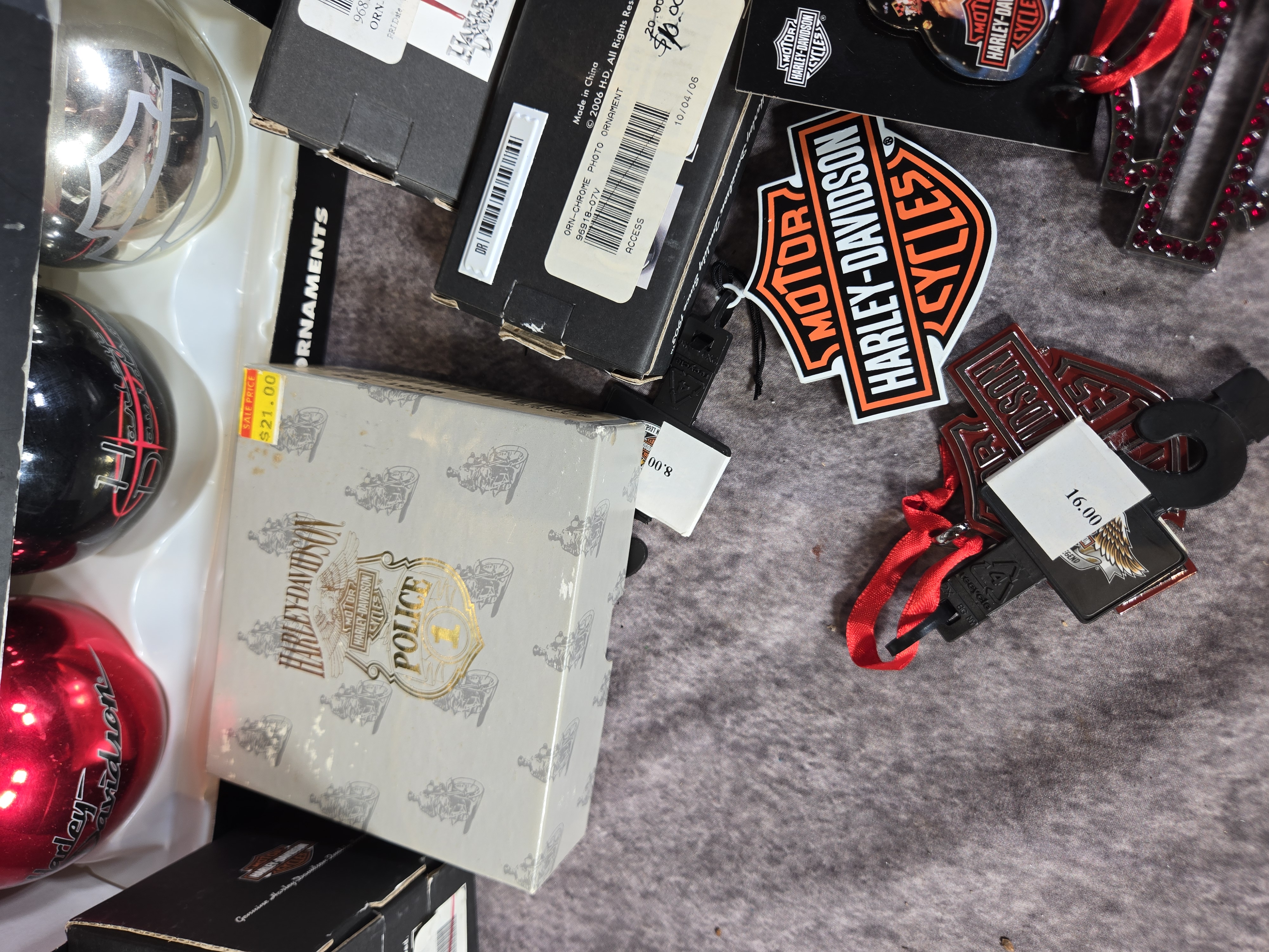 Harley-Davidson Licensed Christmas Ornaments and Holiday Collectibles
