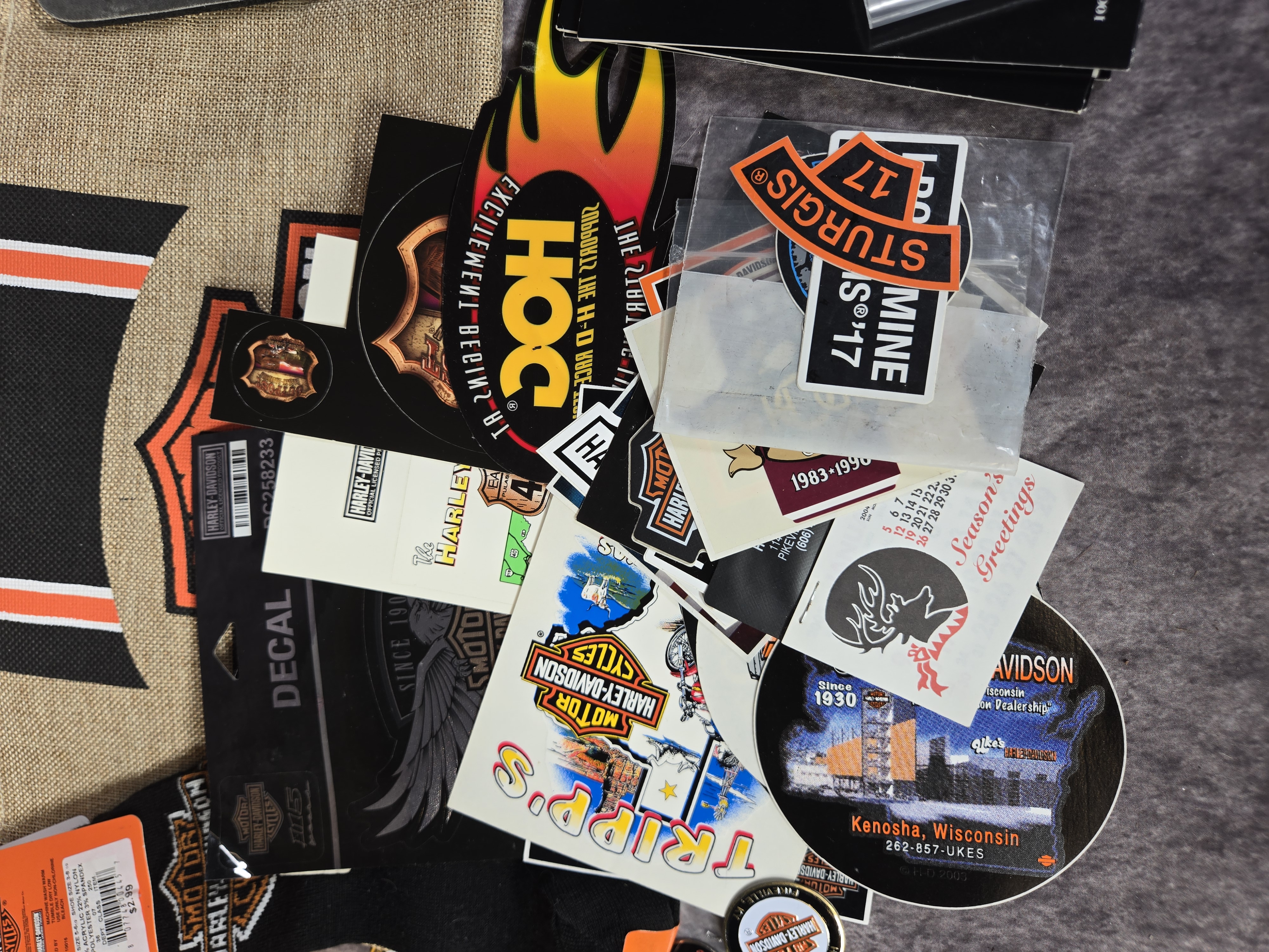 Harley-Davidson Motorcycle Memorabilia and Dealer Collectibles