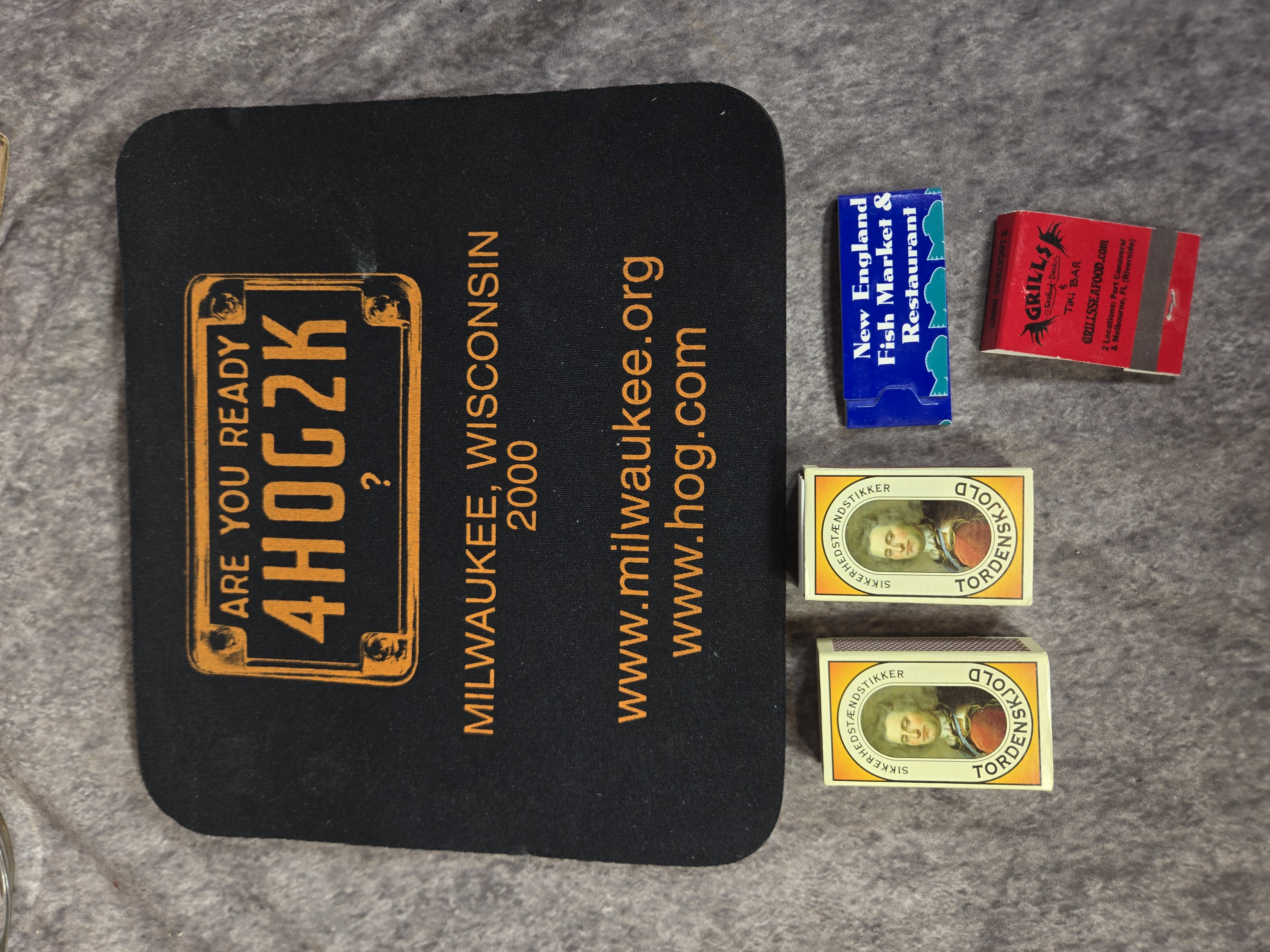 Harley-Davidson and Harley Owners Group Glassware and Travel Accessories