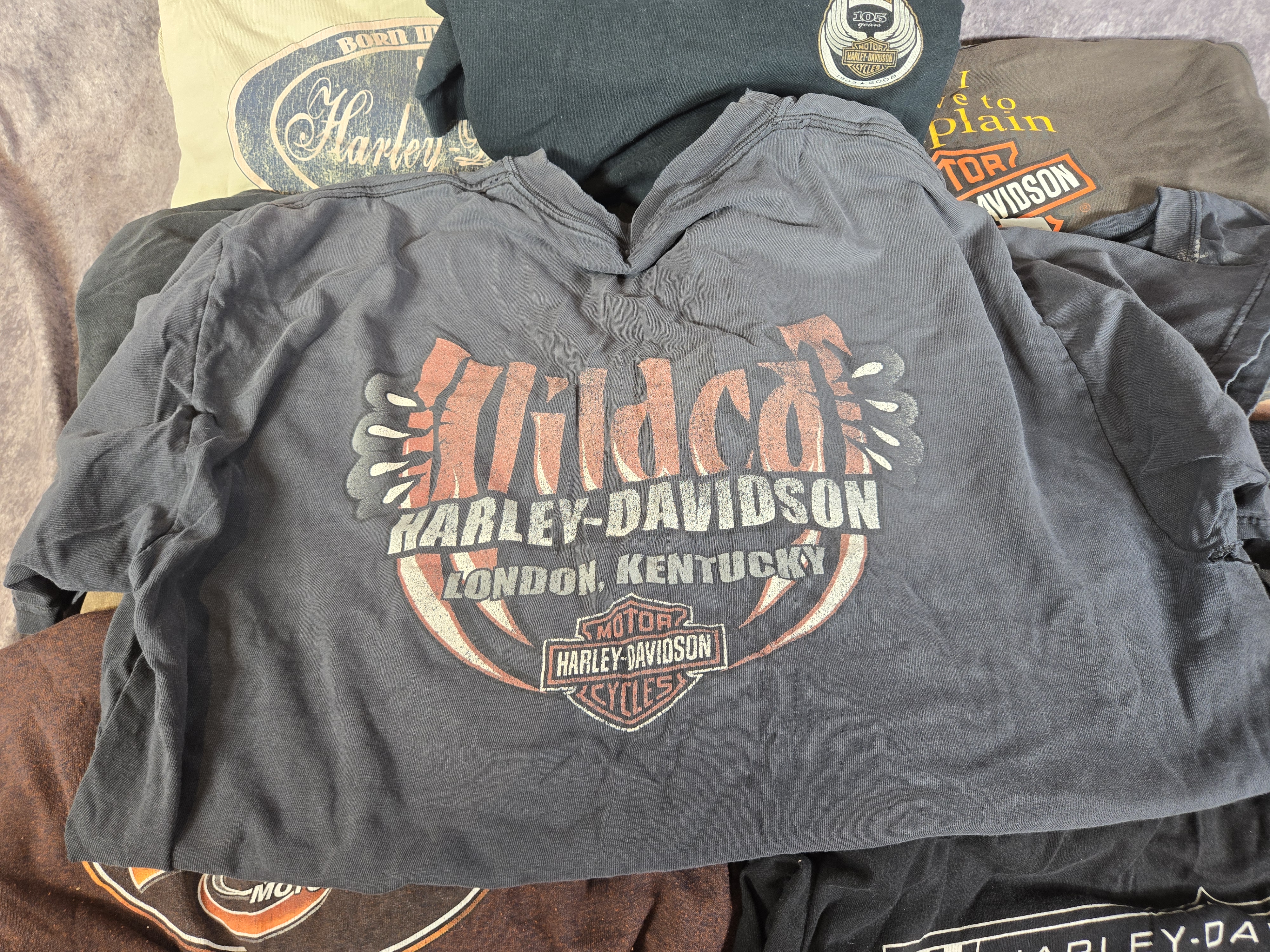 Ten Harley-Davidson and Motorcycle Themed T-Shirts and Tank Tops
