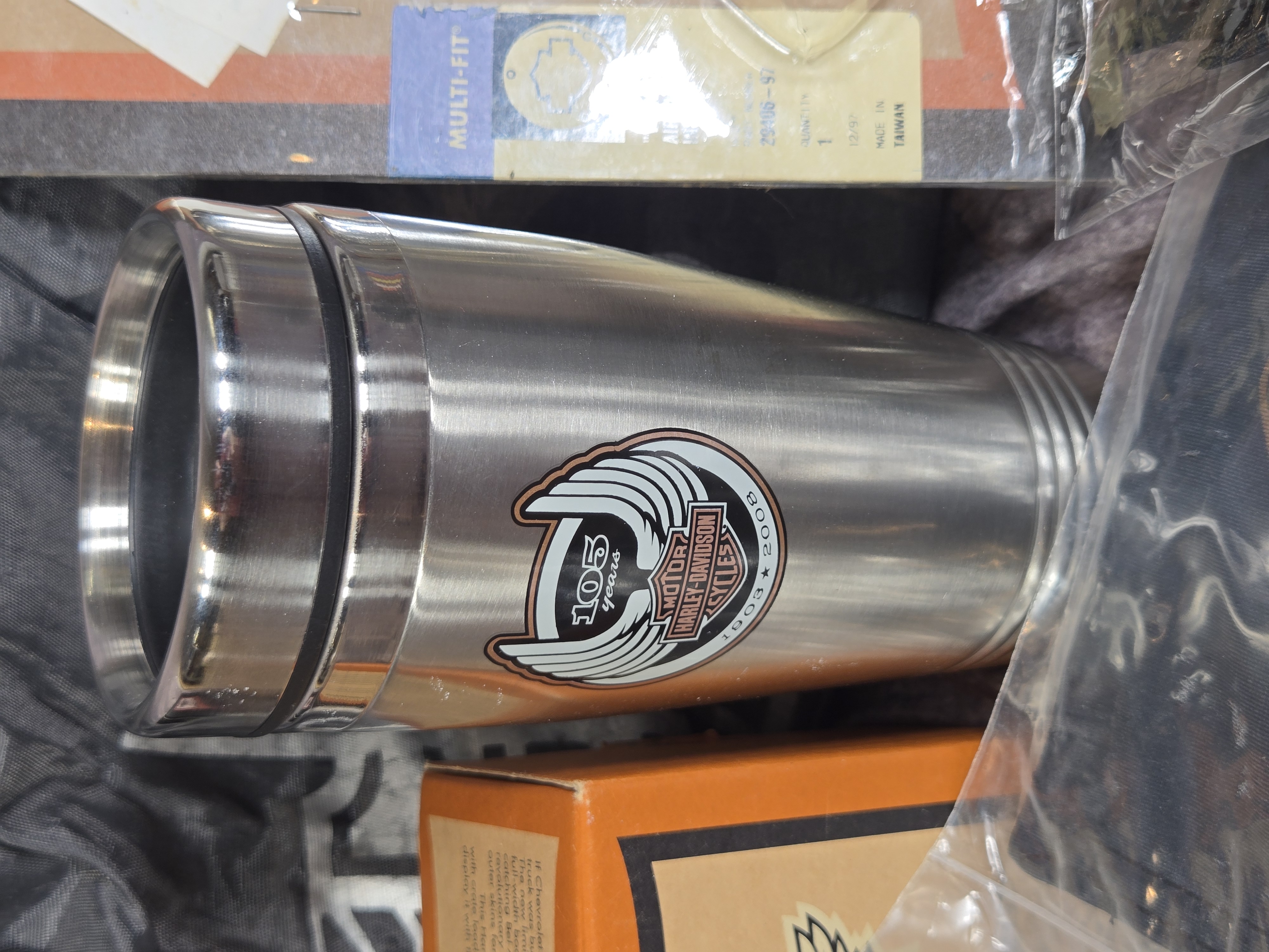 Harley-Davidson and HOG Collectibles including Die-Cast Banks and Accessories