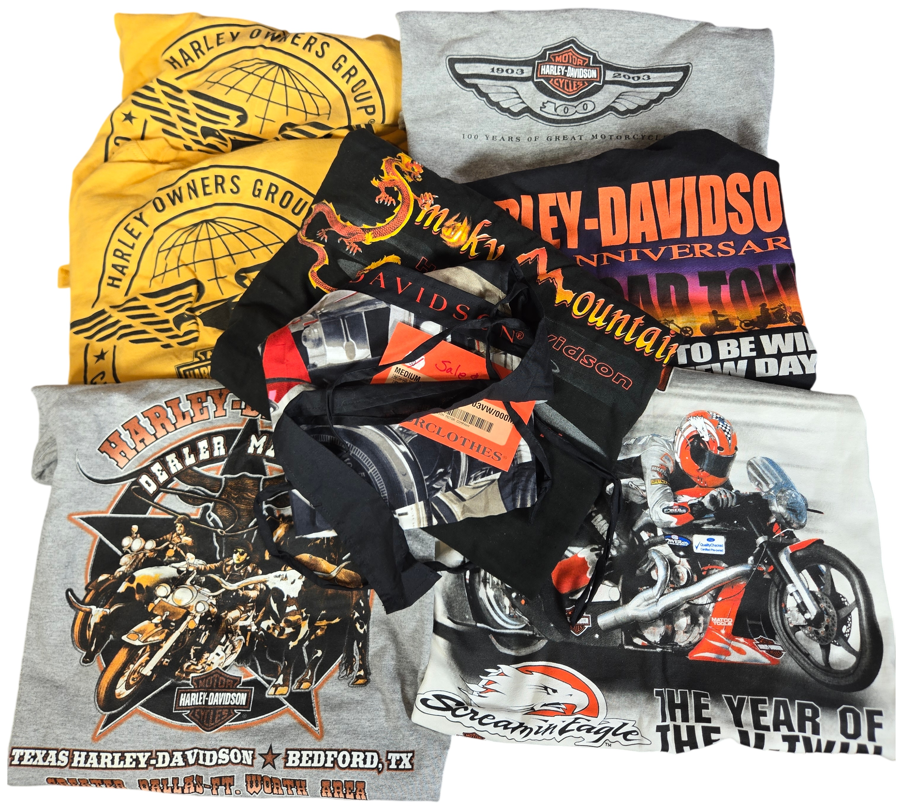 Seven Harley-Davidson MotorClothes and Licensed Graphic T-Shirts and Halter Top