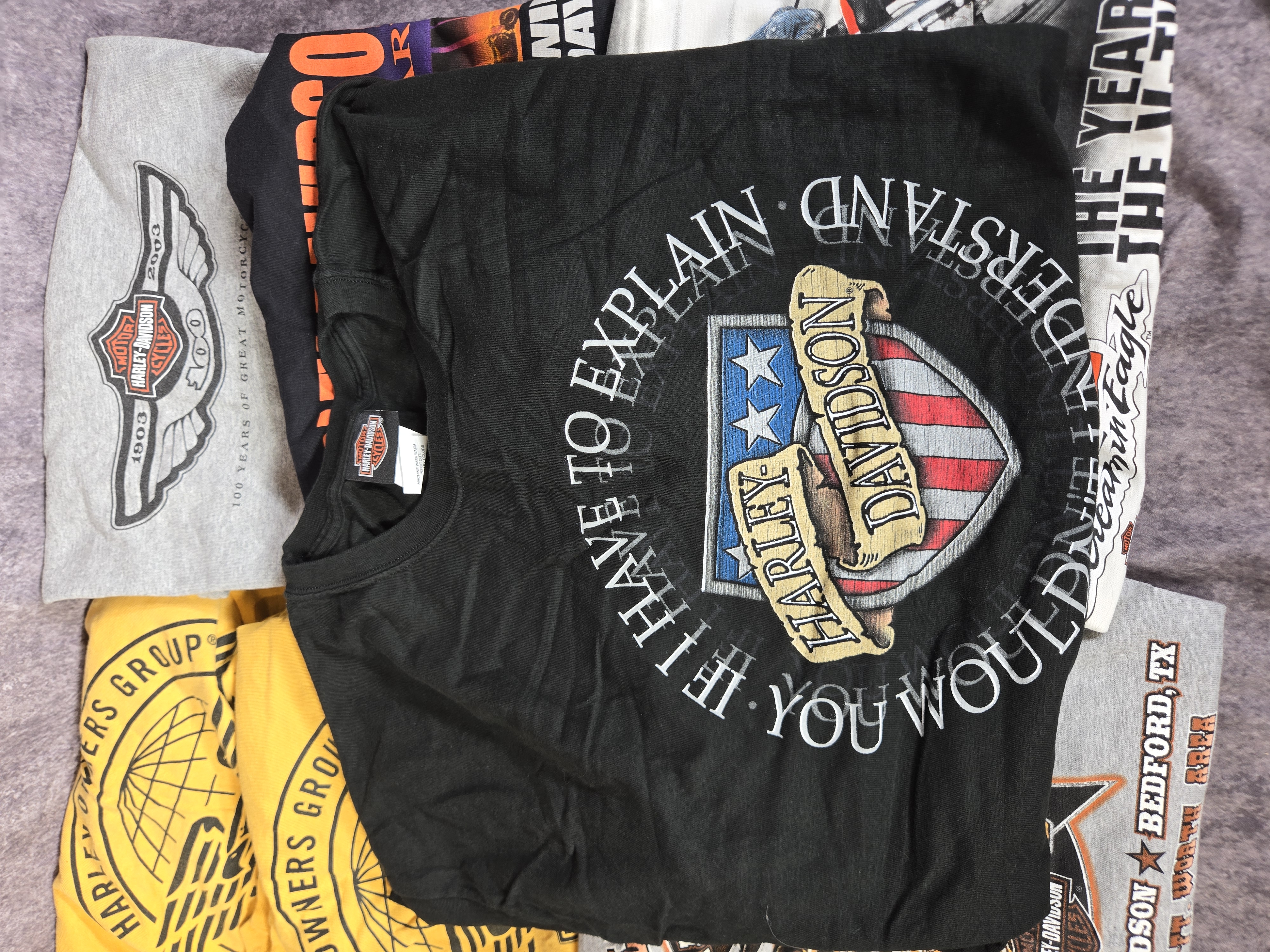 Seven Harley-Davidson MotorClothes and Licensed Graphic T-Shirts and Halter Top