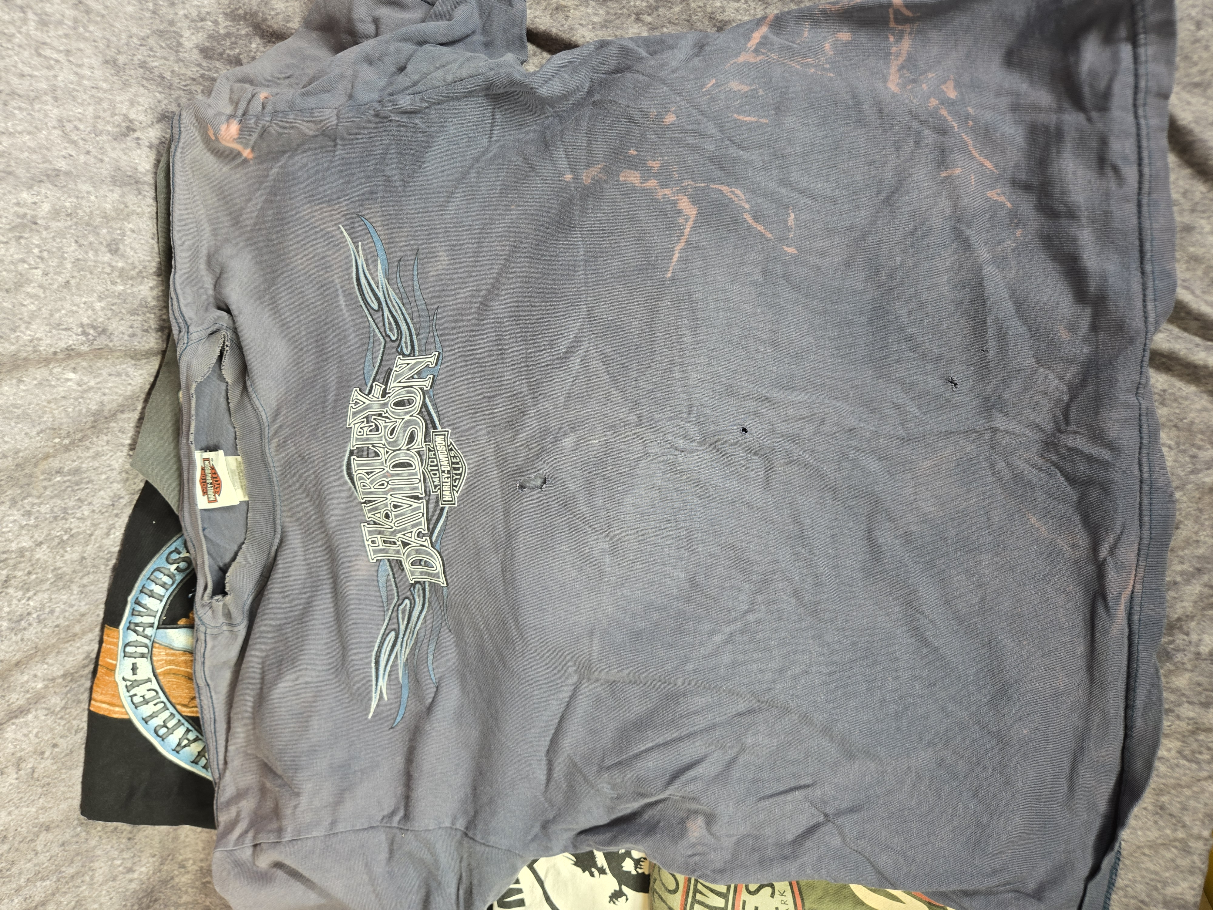 Eight Assorted Harley-Davidson Dealer and Event Shirts