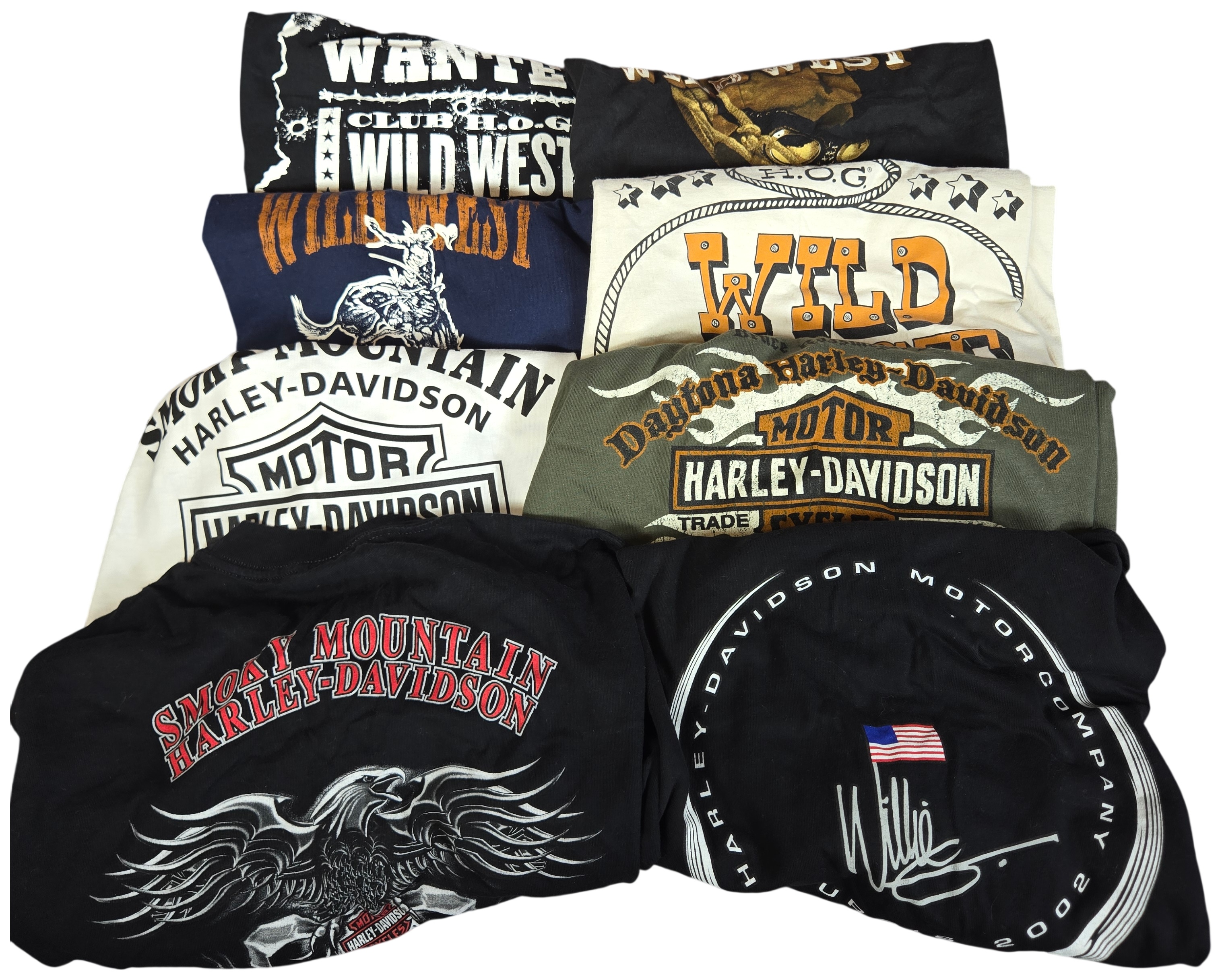 Harley-Davidson and H.O.G. Graphic T-Shirts and Henley Size XL