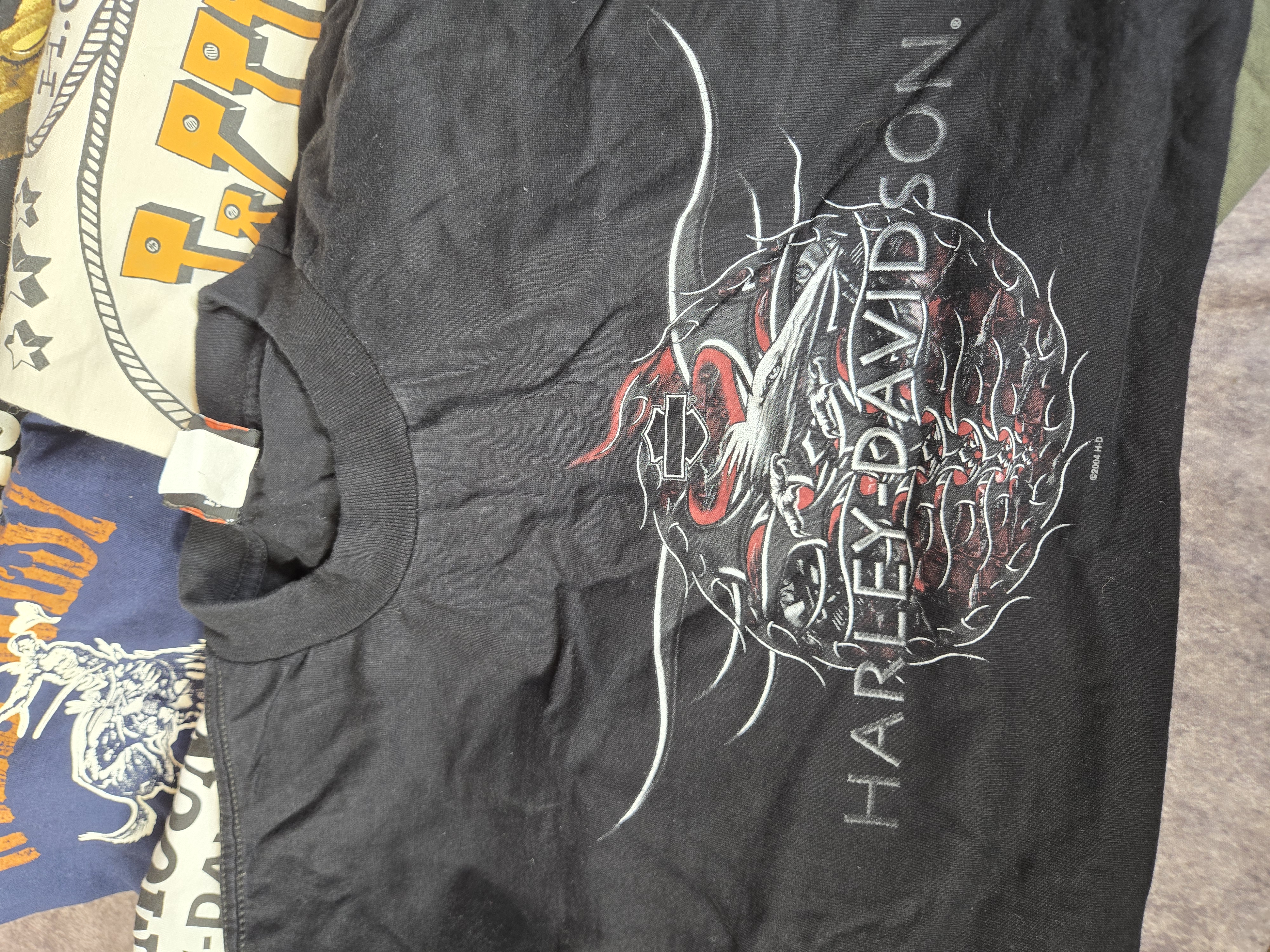 Harley-Davidson and H.O.G. Graphic T-Shirts and Henley Size XL
