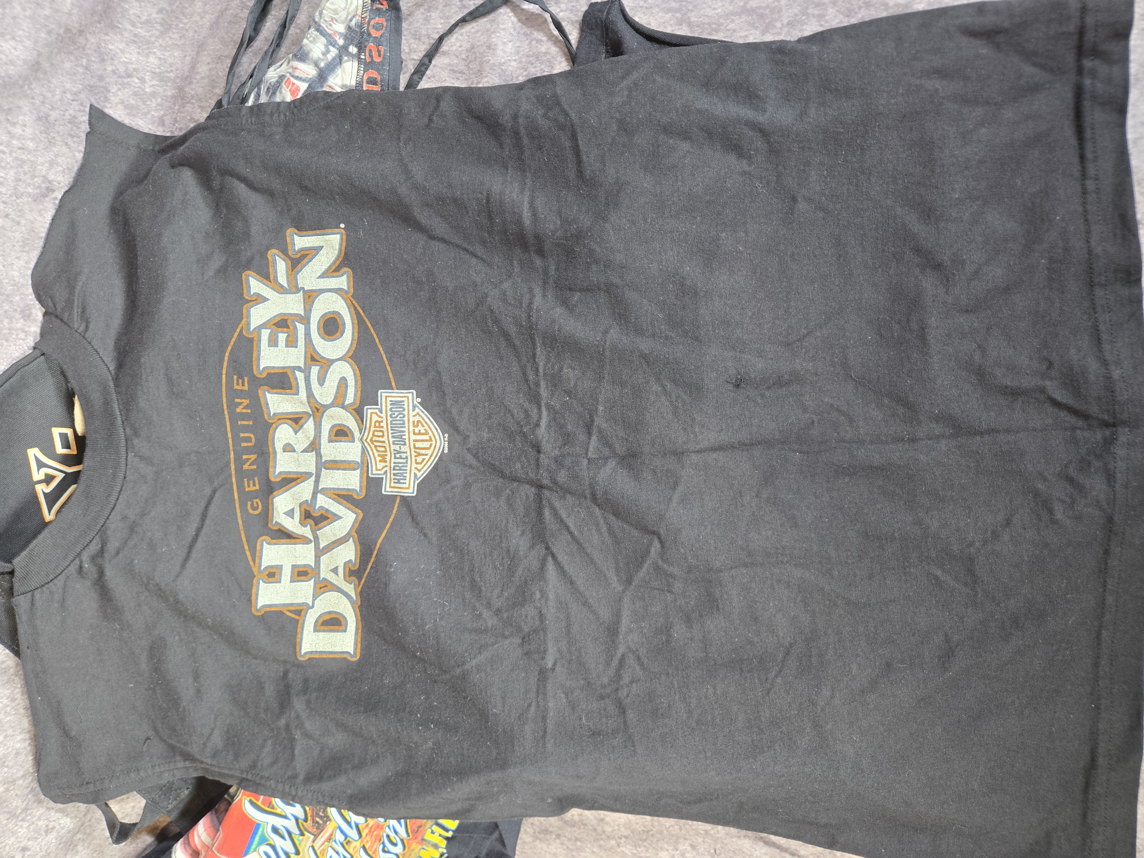 Harley-Davidson Apparel and Accessories featuring Modified T-Shirts and Tote Bag