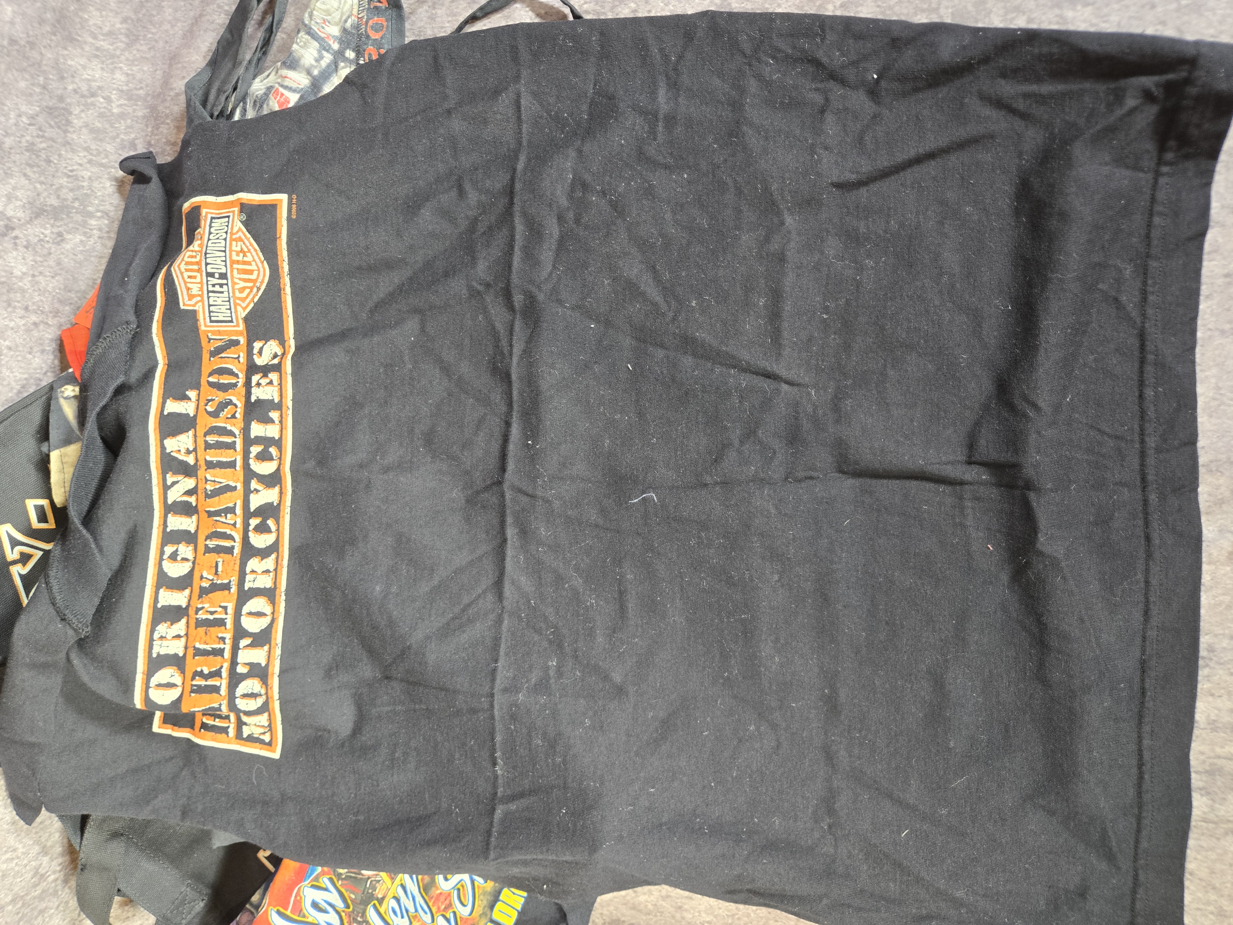 Harley-Davidson Apparel and Accessories featuring Modified T-Shirts and Tote Bag