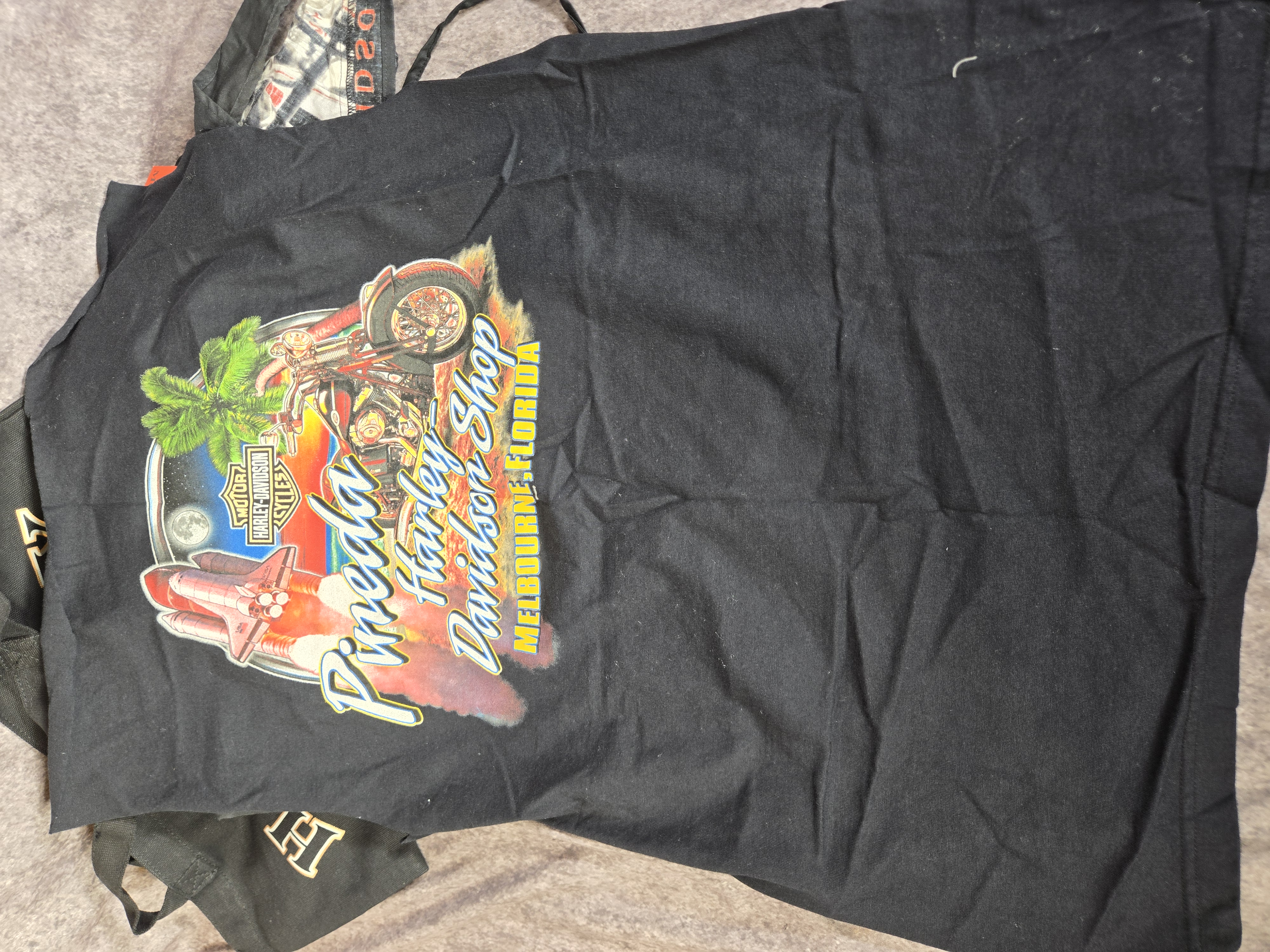 Harley-Davidson Apparel and Accessories featuring Modified T-Shirts and Tote Bag